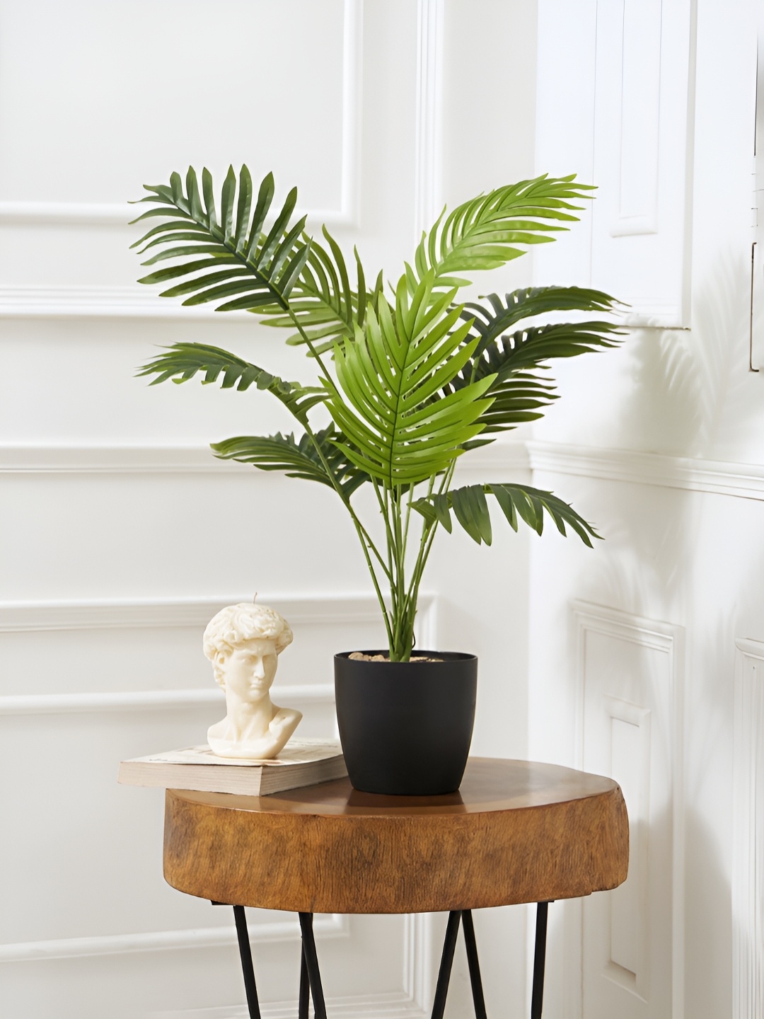 

DecorTwist Green 1 Pieces Palm Artificial Plant With Pot
