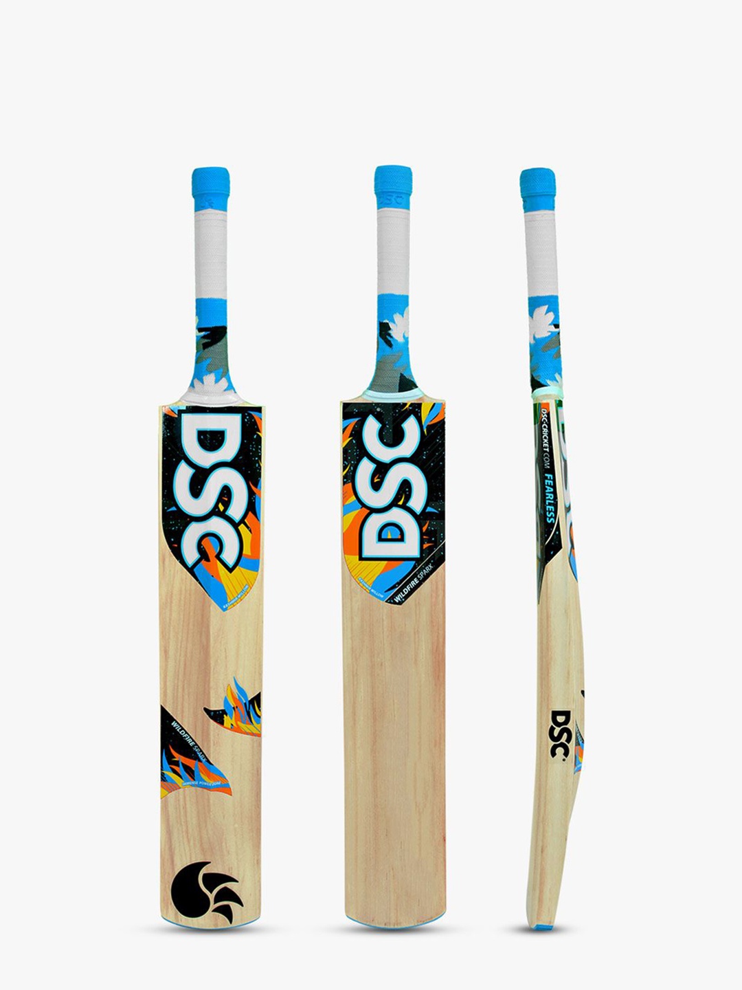 

DSC Wildfire Sparx Kashmir Willow Tennis Cricket Bat, Beige