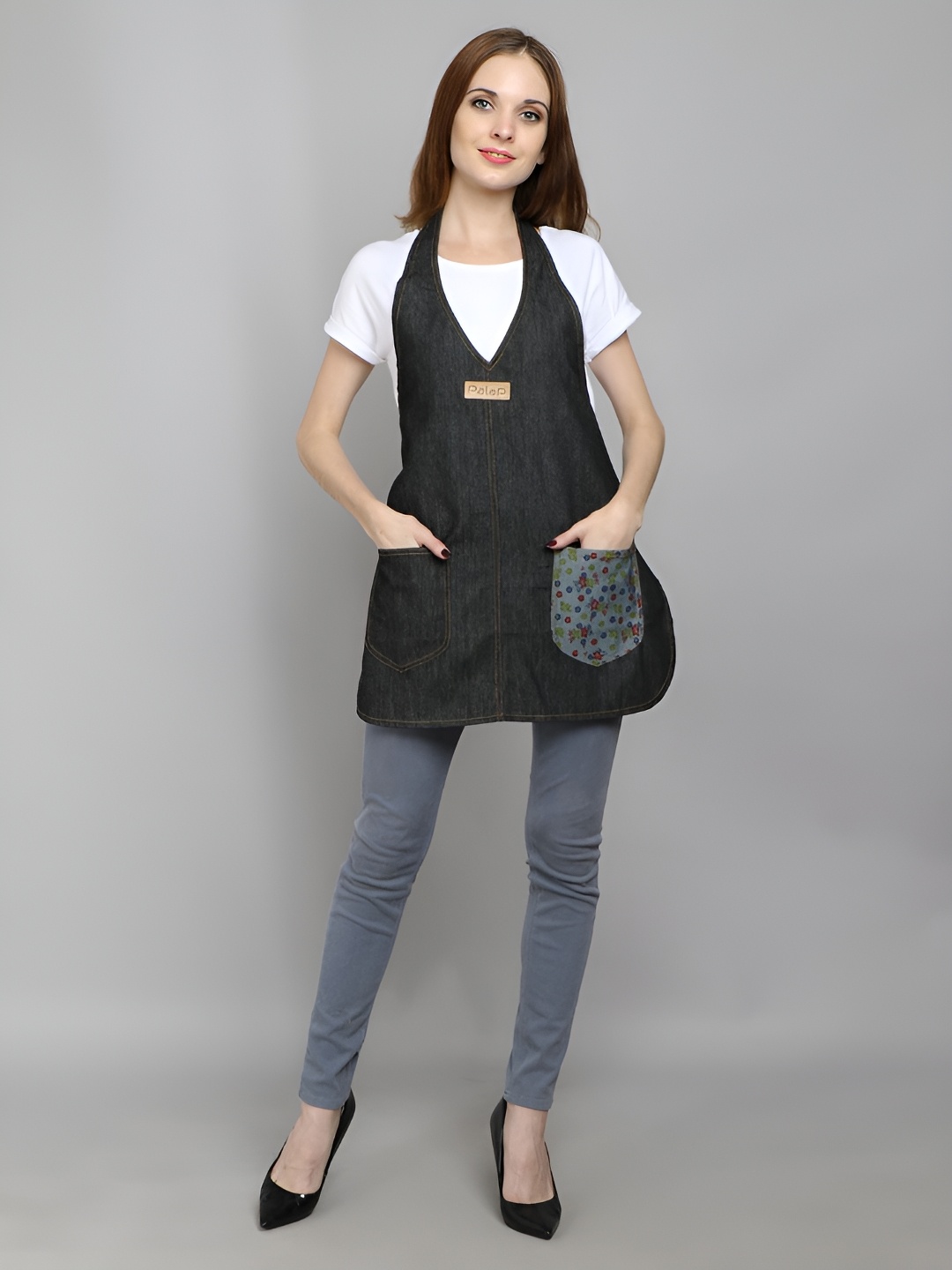 

SillyBoom Blue Denim Aprons With Pocket