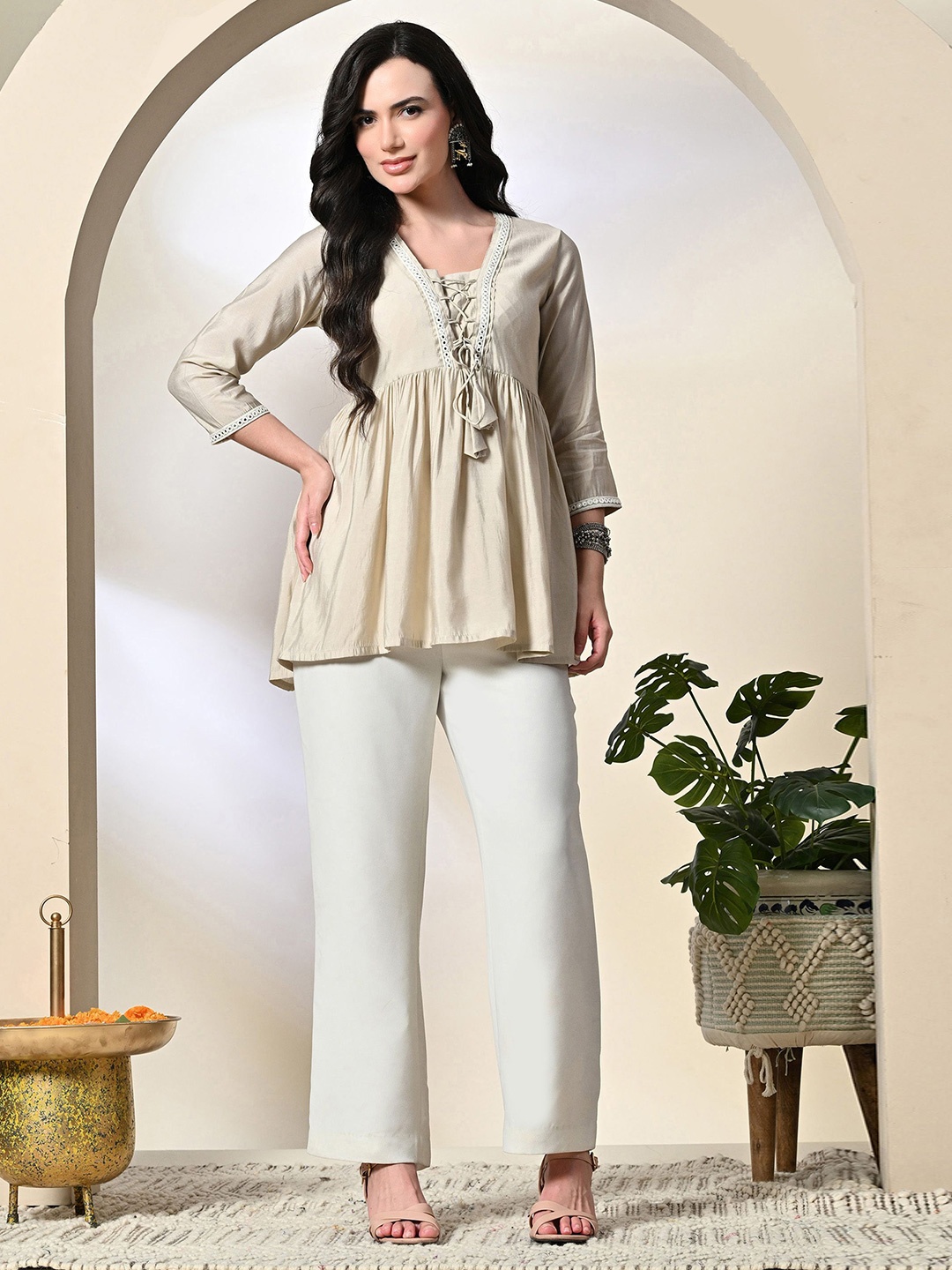 

DECKEDUP Tunic, Cream