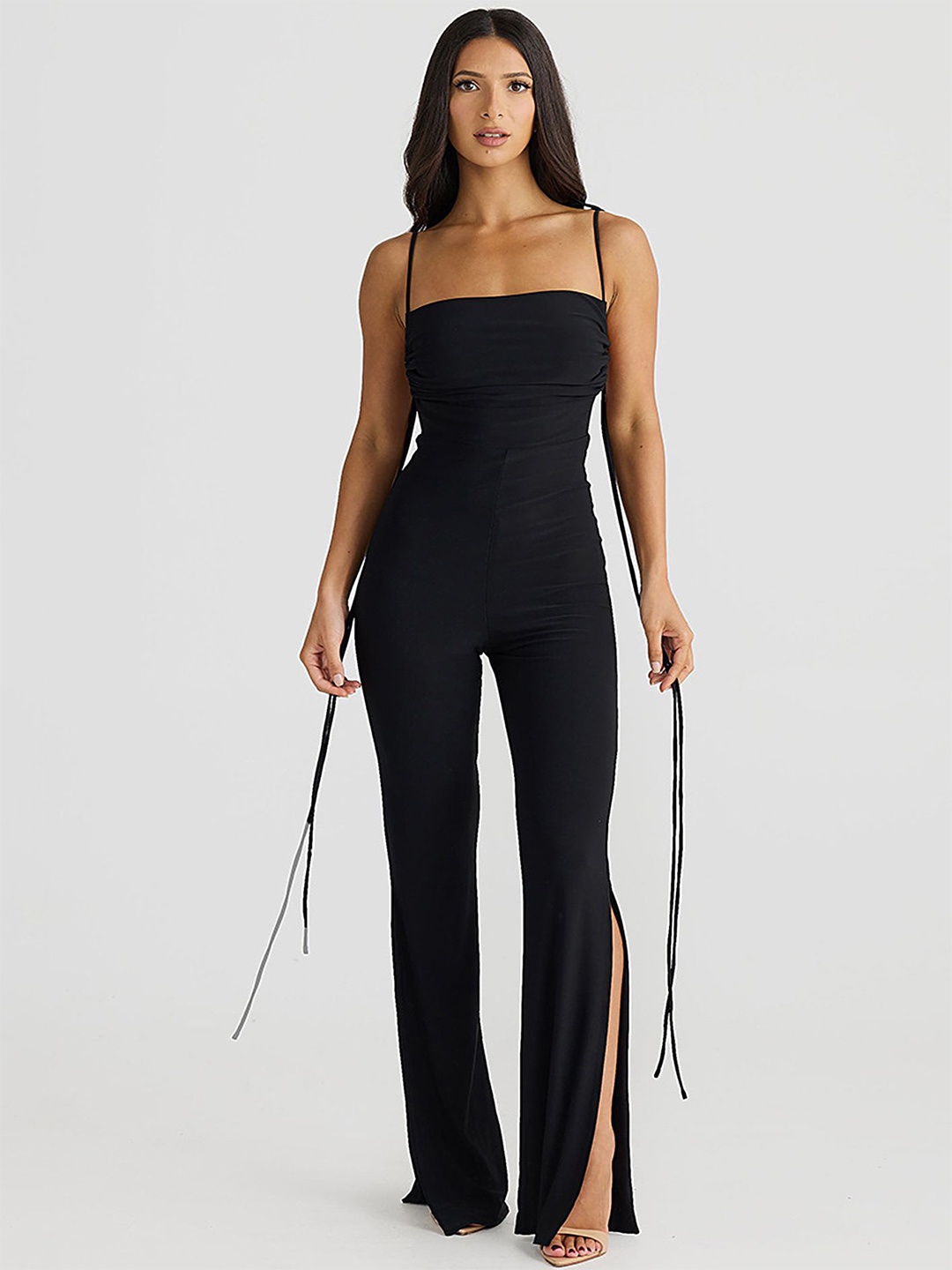 

LULU & SKY Basic Jumpsuit, Black