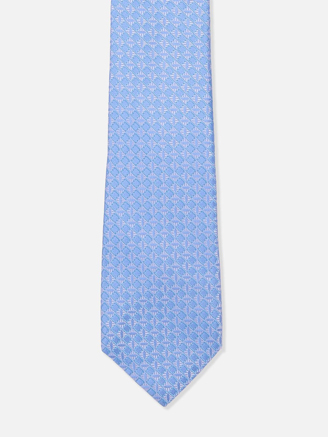 

Van Heusen Men Woven Design Skinny Tie, Blue