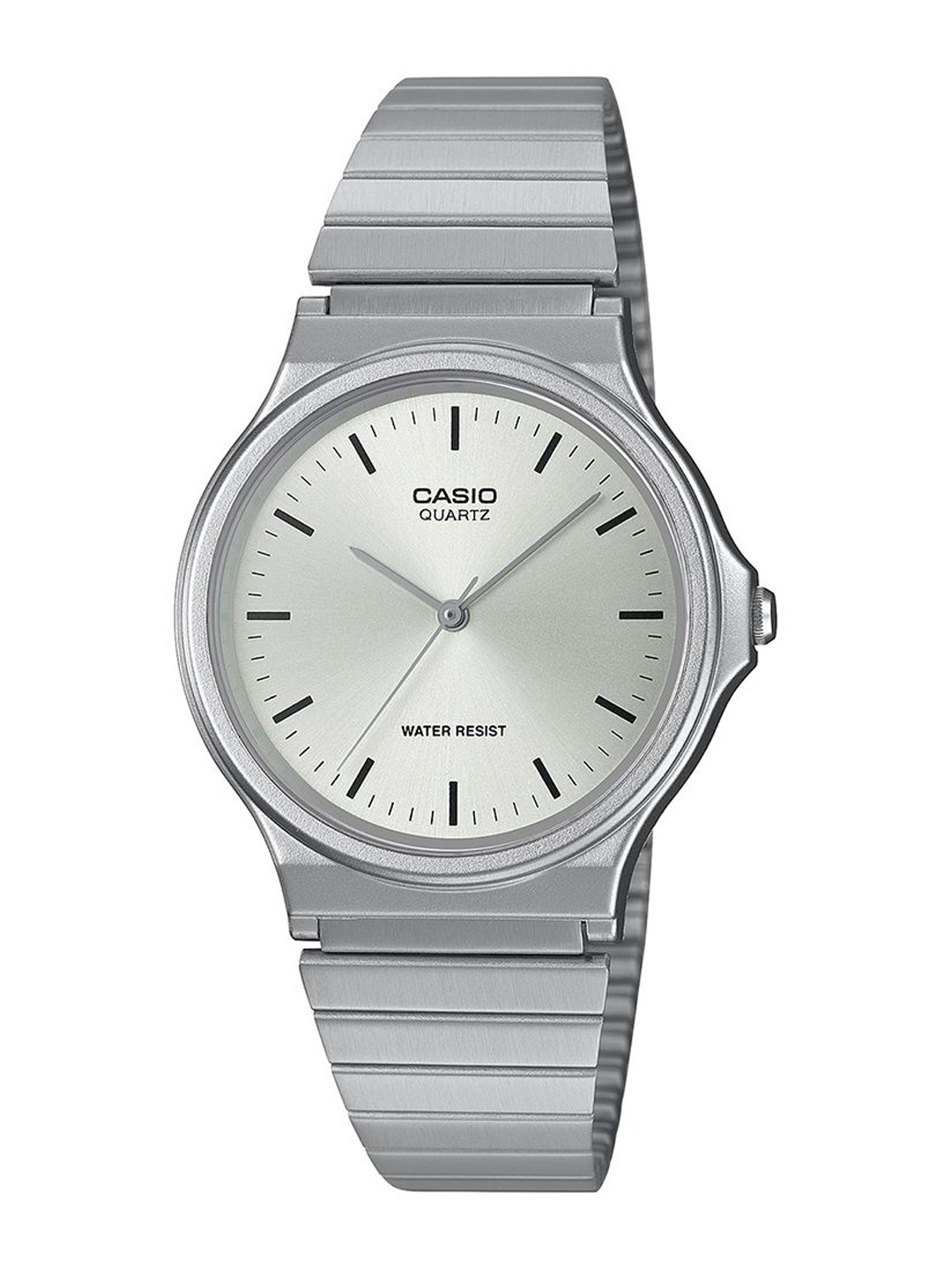 

CASIO Women Dial & Stainless Steel Cuff Straps Analogue Watch A2296, Silver