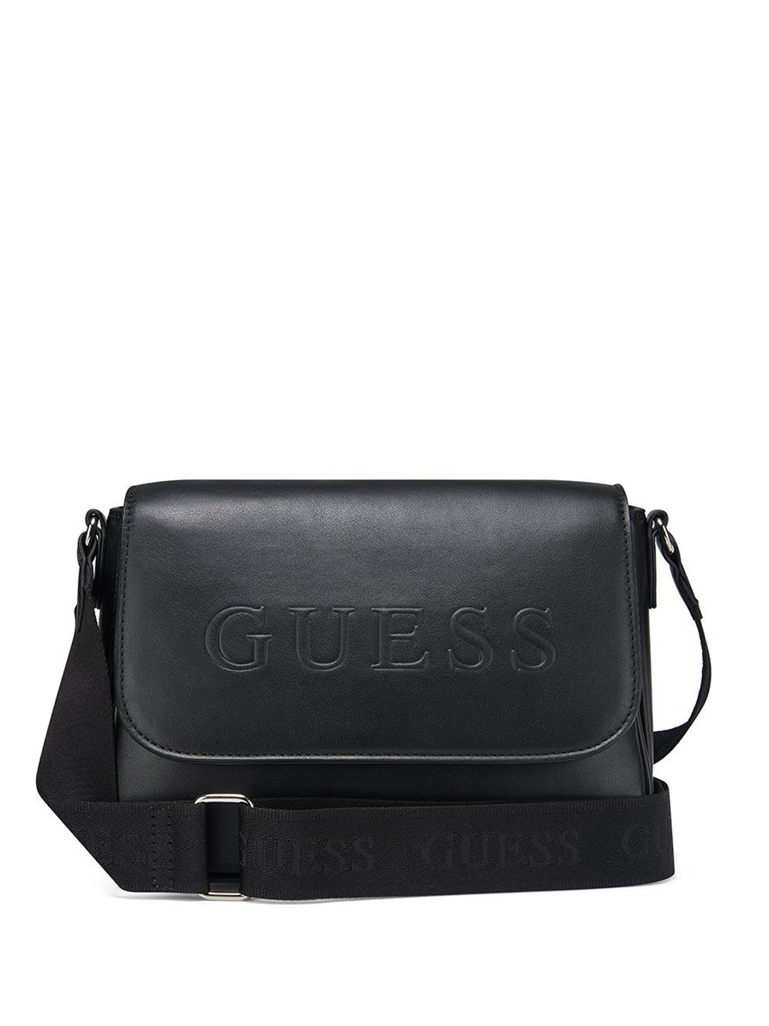 

GUESS PU Swagger Shoulder Bag, Black
