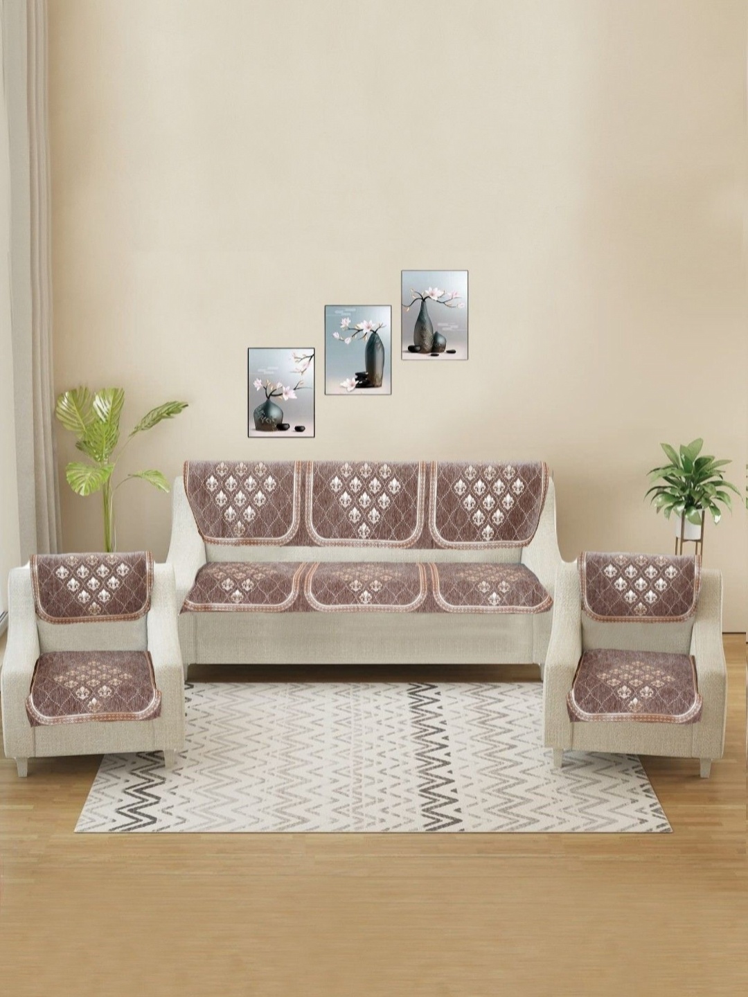 

BREVARD Brown Other Sofa Cover