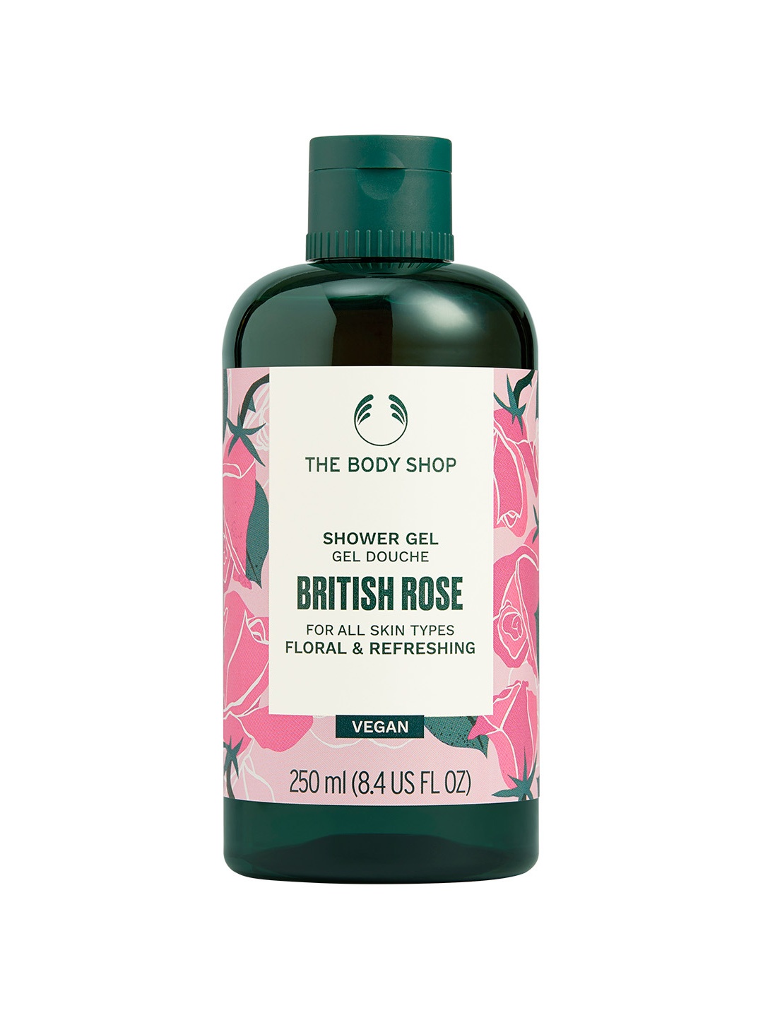 

THE BODY SHOP British Rose Shower Gel 250ml, Pink
