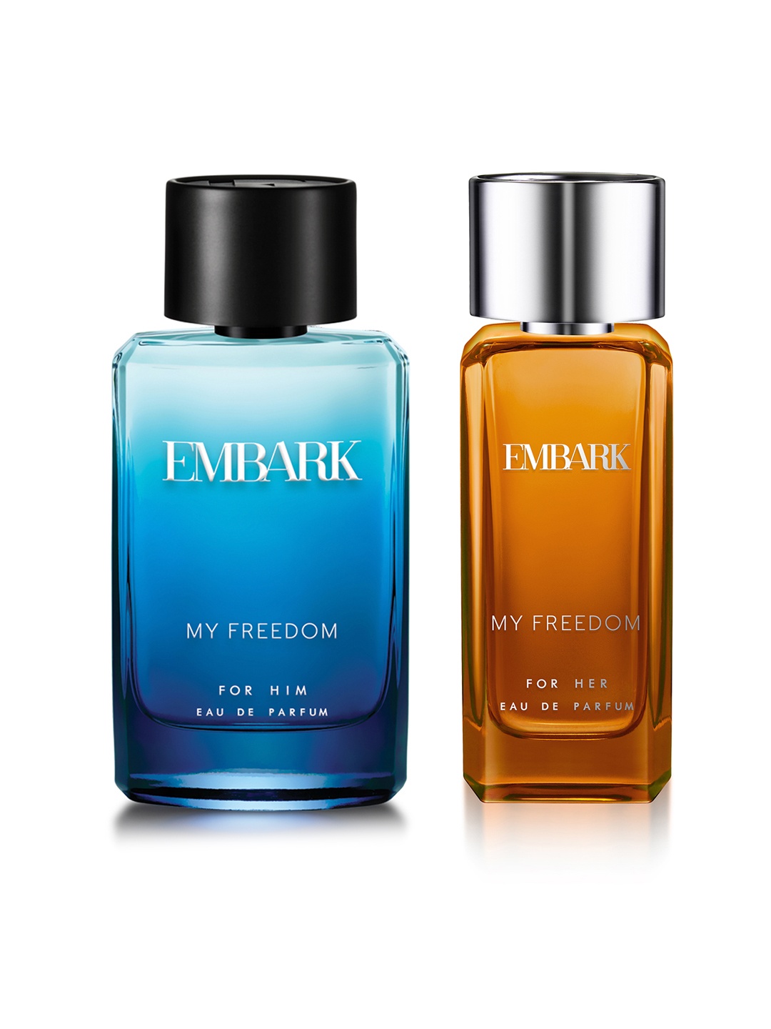 

EMBARK Set Of 2 Eau De Parfum: Men My Freedom 100ml & Women My Freedom 100ml, Orange