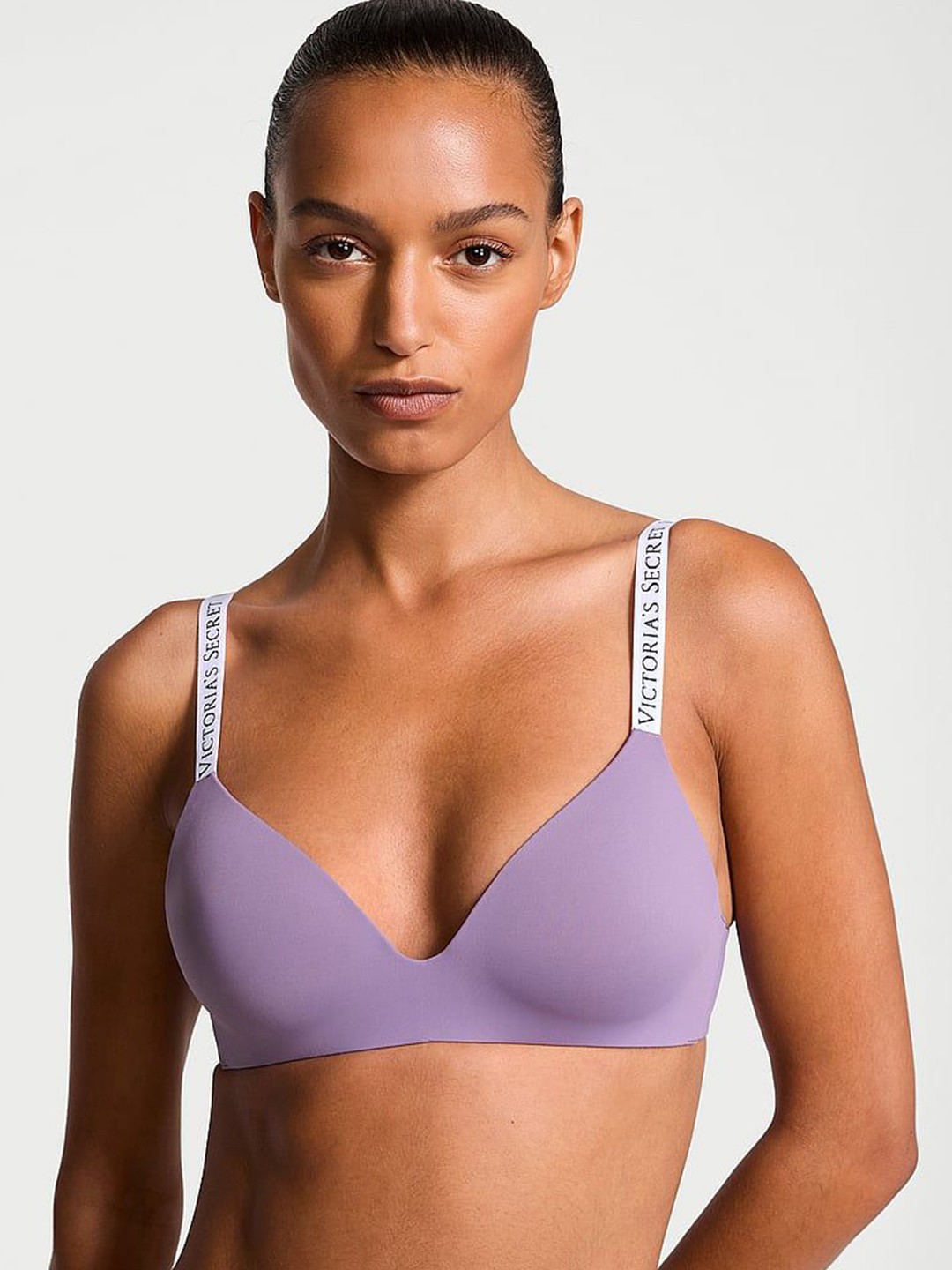 

Victoria's Secret polyamide medium coverage lightly padded bra, Purple