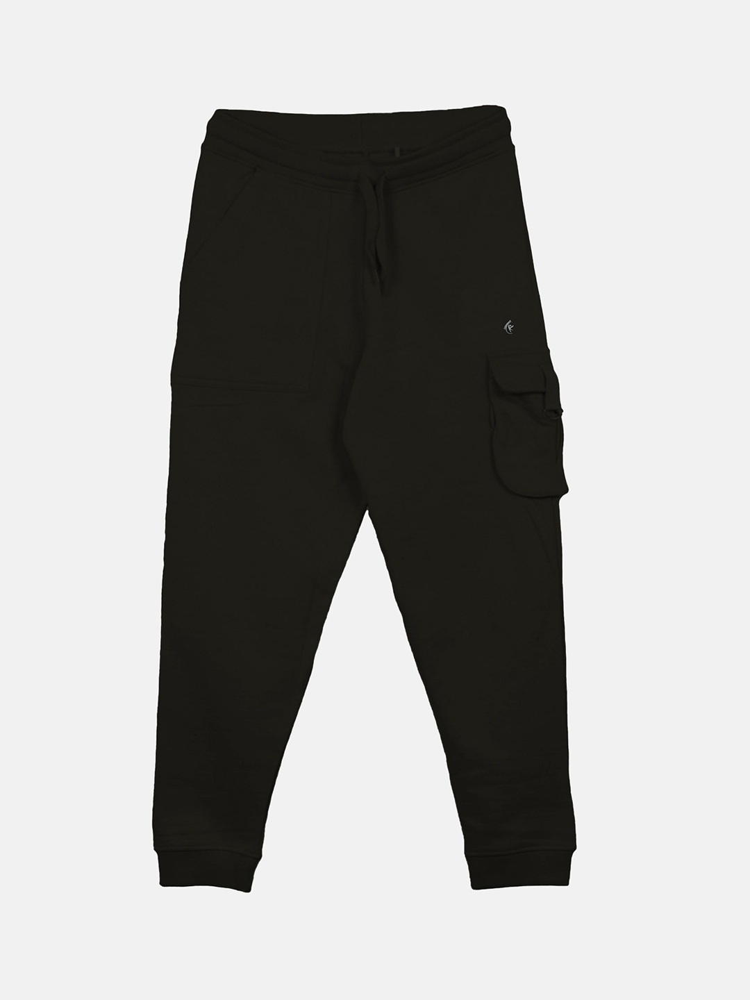 

KiddoPanti Boys Solid Regular Fit Joggers, Black