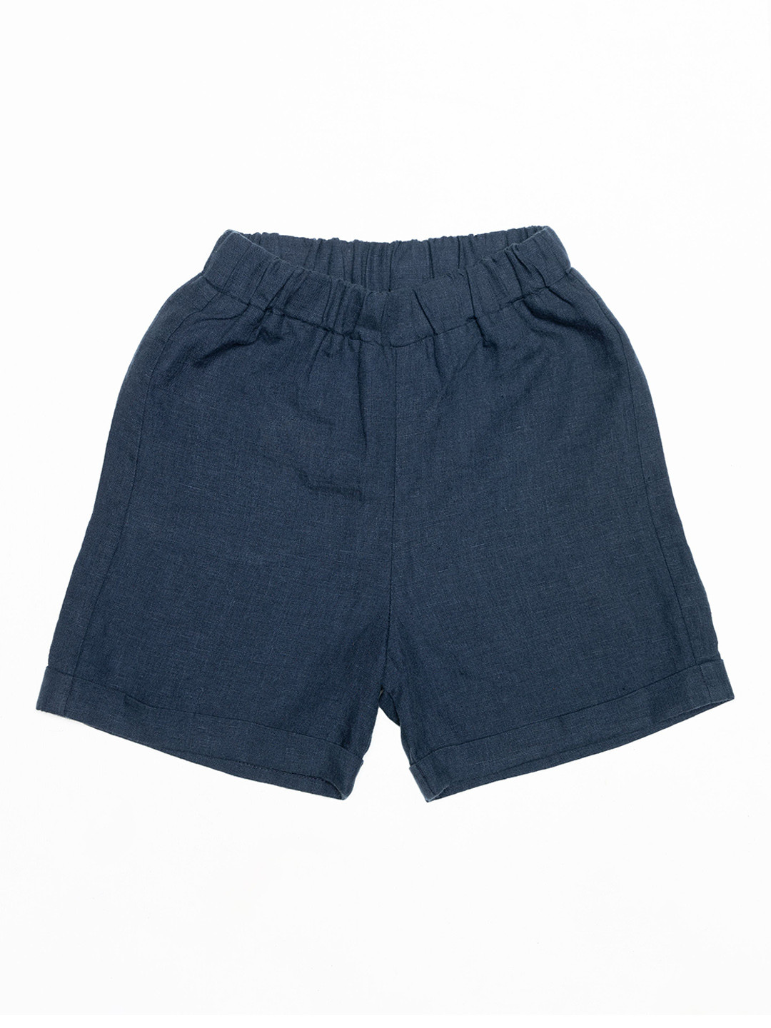

CHI LINEN CLOTHING Boys Linen Shorts, Blue