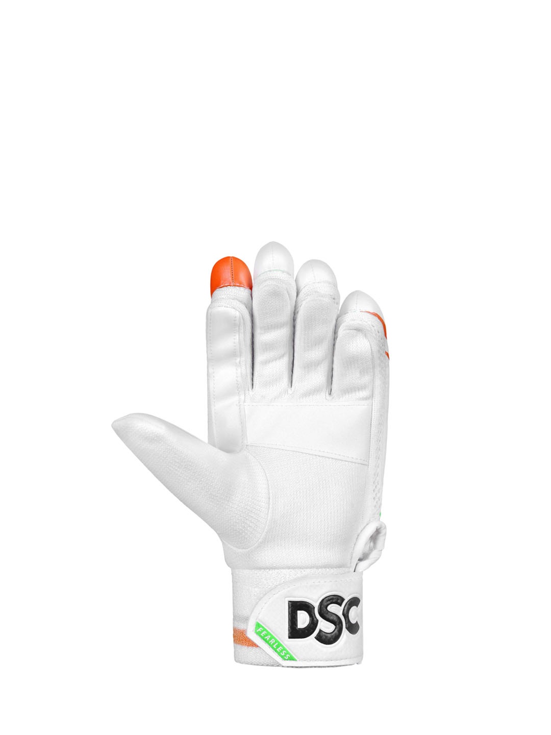 

DSC Ruffle Cricket Batting Gloves, White