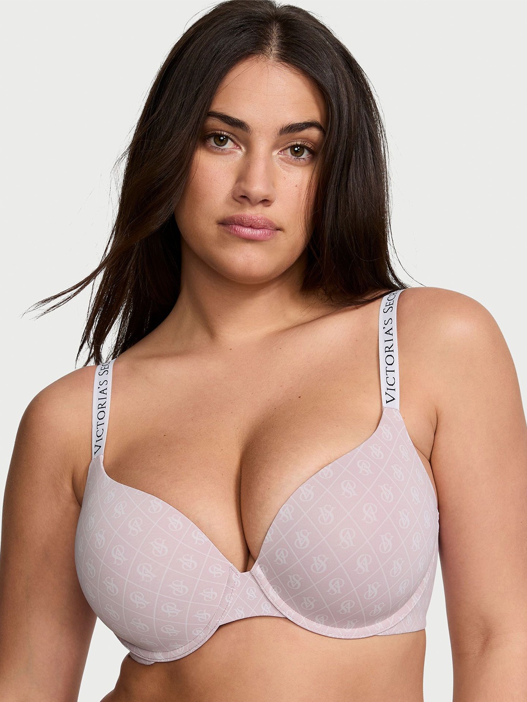 

Victoria's Secret Medium Coverage Underwired Heavily Padded Push-Up Bra, Pink