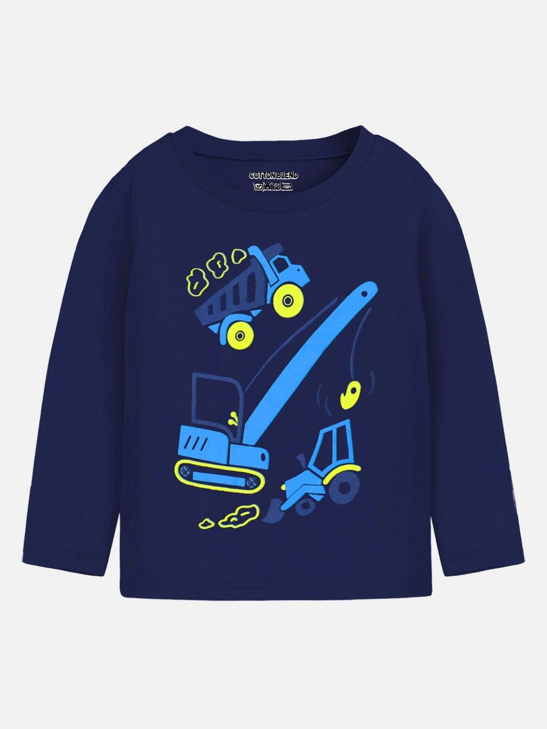 

YK X Trampoline Boys Printed T-shirt, Blue