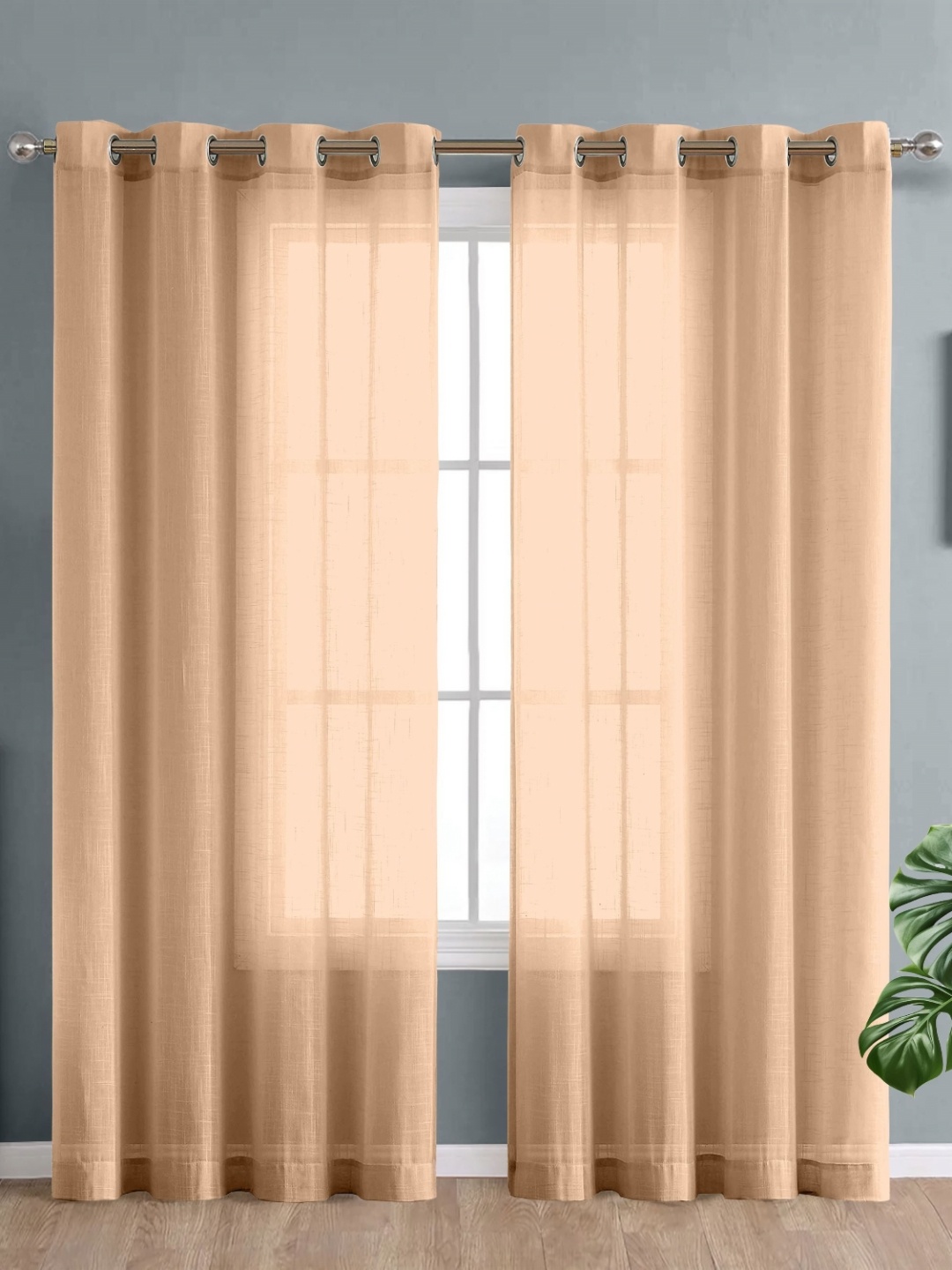 

DE CAMA Beige Set of 2 Door