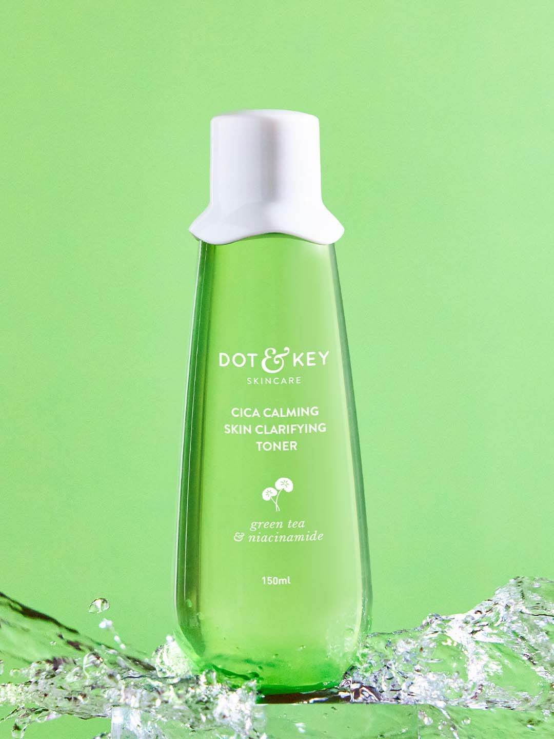 

DOT & KEY Cica Niacinamide Skin Clarifying Alcohol Free Toner - 150 ml, Green