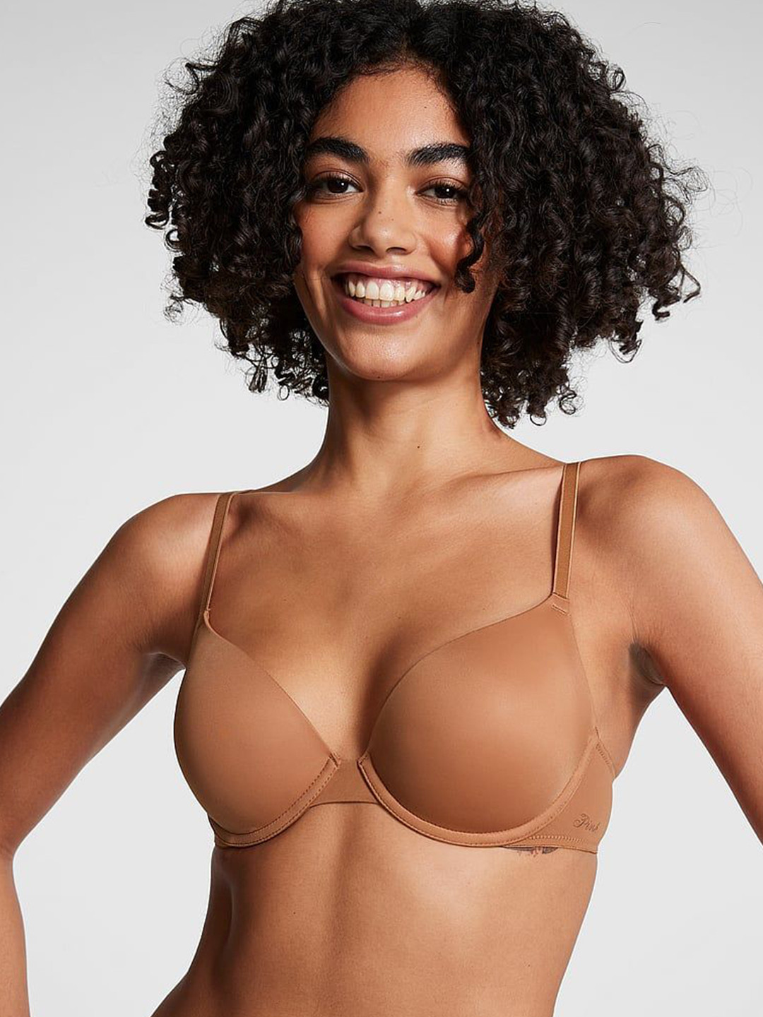 

Victoria's Secret women Medium Coverage Underwired Heavily Padded push up bra, Brown