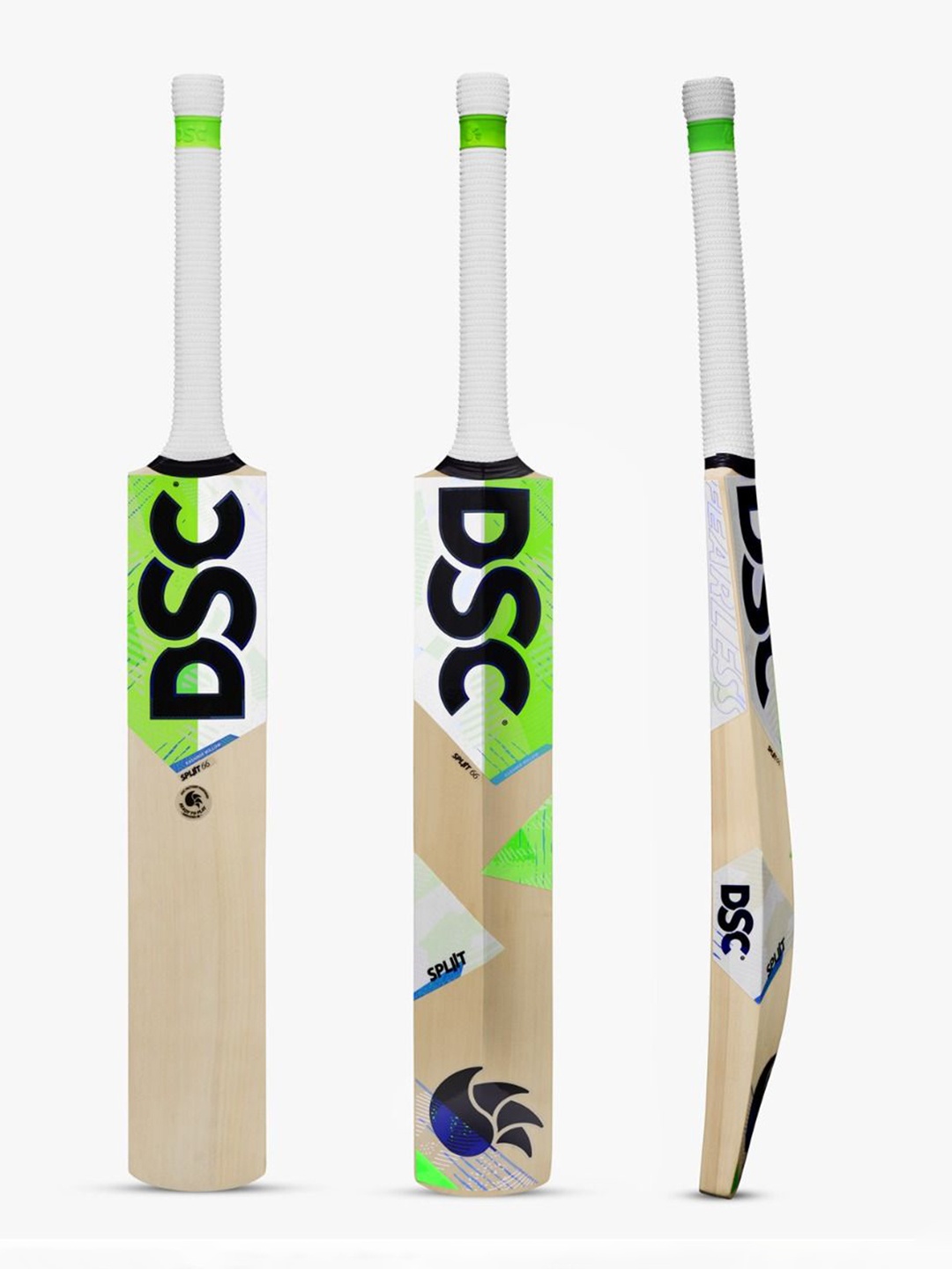 

DSC Spliit 66 Kashmir Willow Cricket Bat, Beige