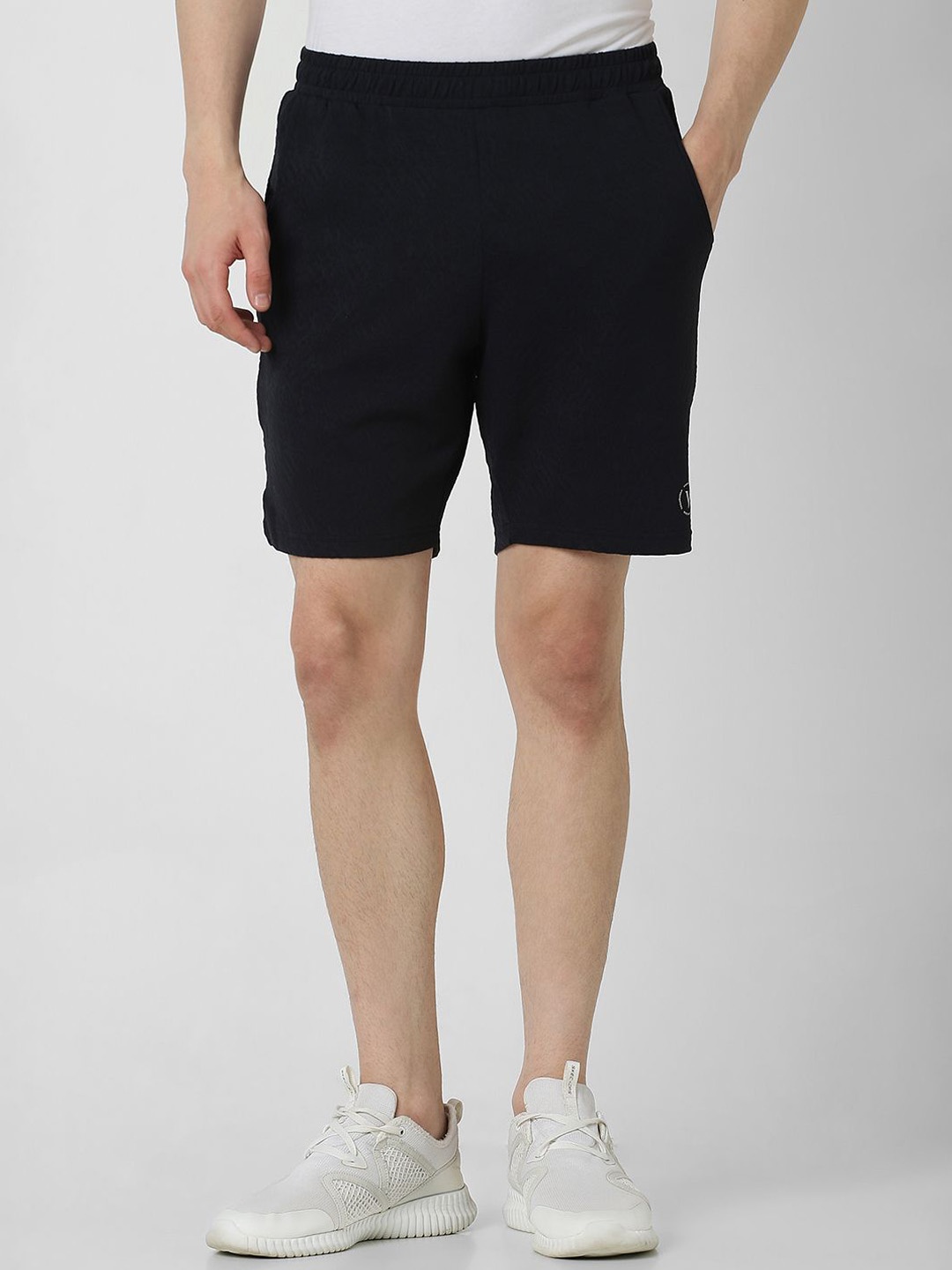 

Van Heusen Flex Men Shorts, Black