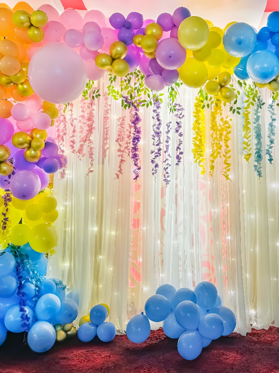 

Special You Set Of 126 Yellow & Blue Festive Decor