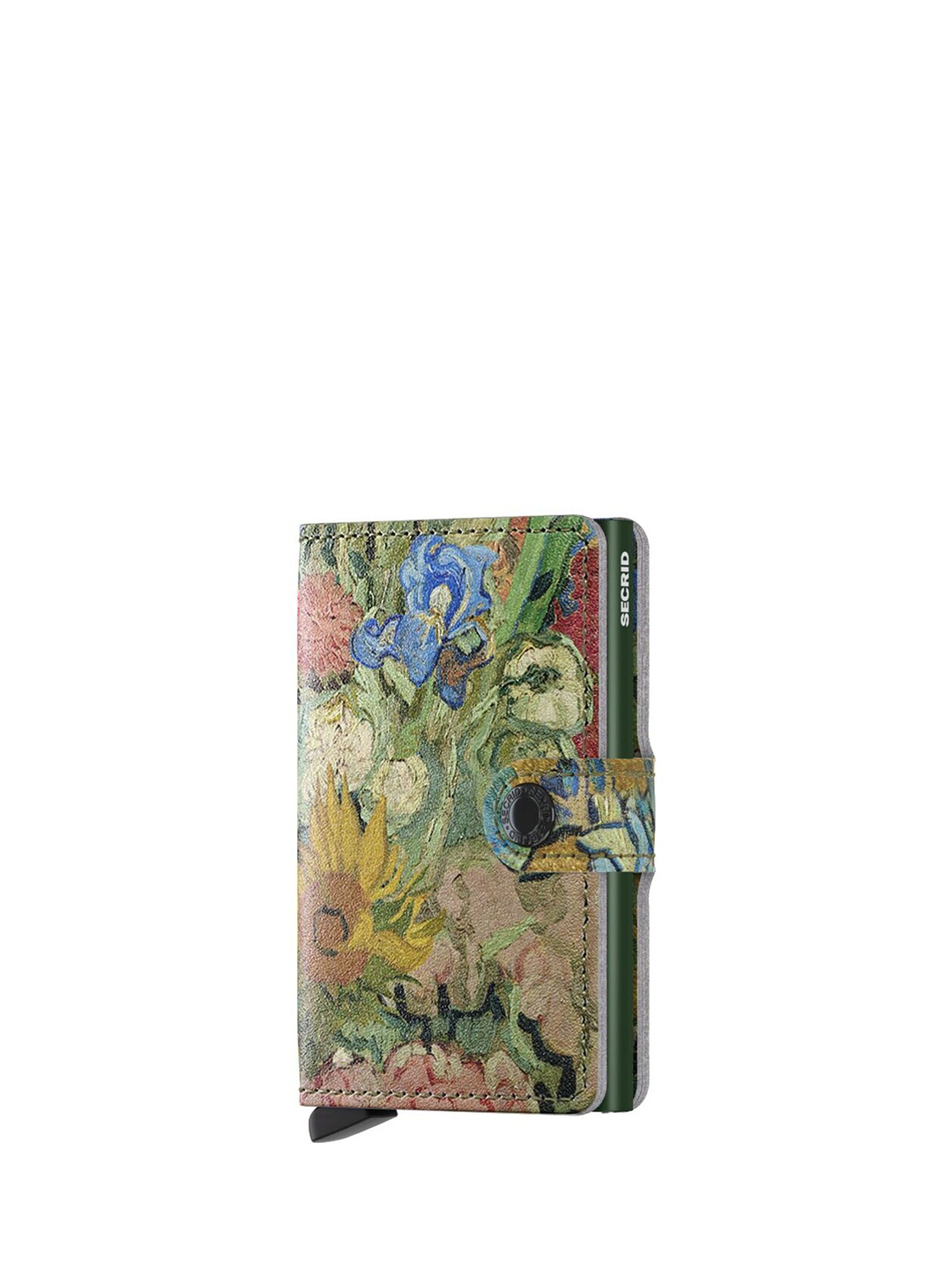 

SECRID Bouquet Art (MAR) Miniwallet, Green