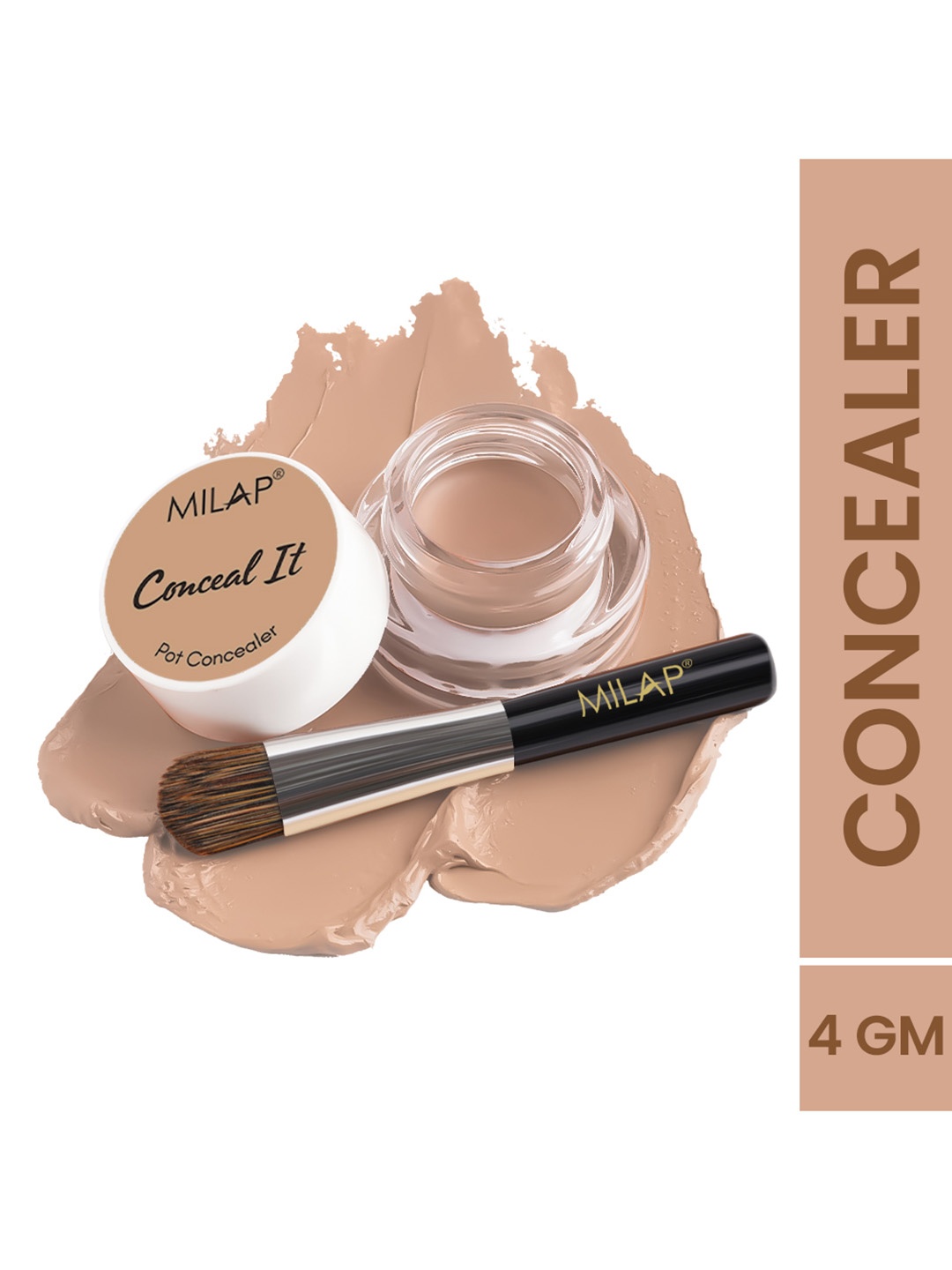 

MILAP Conceal It Lightweight Pot Concealer 4g - Hazelnut 09, Beige