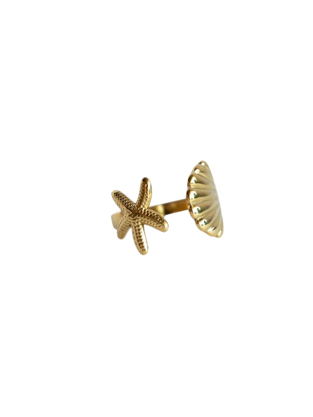 

Don't Call Me Princess Demi Fine Gold-Plated Stainless Steel Adjustable Finger Ring