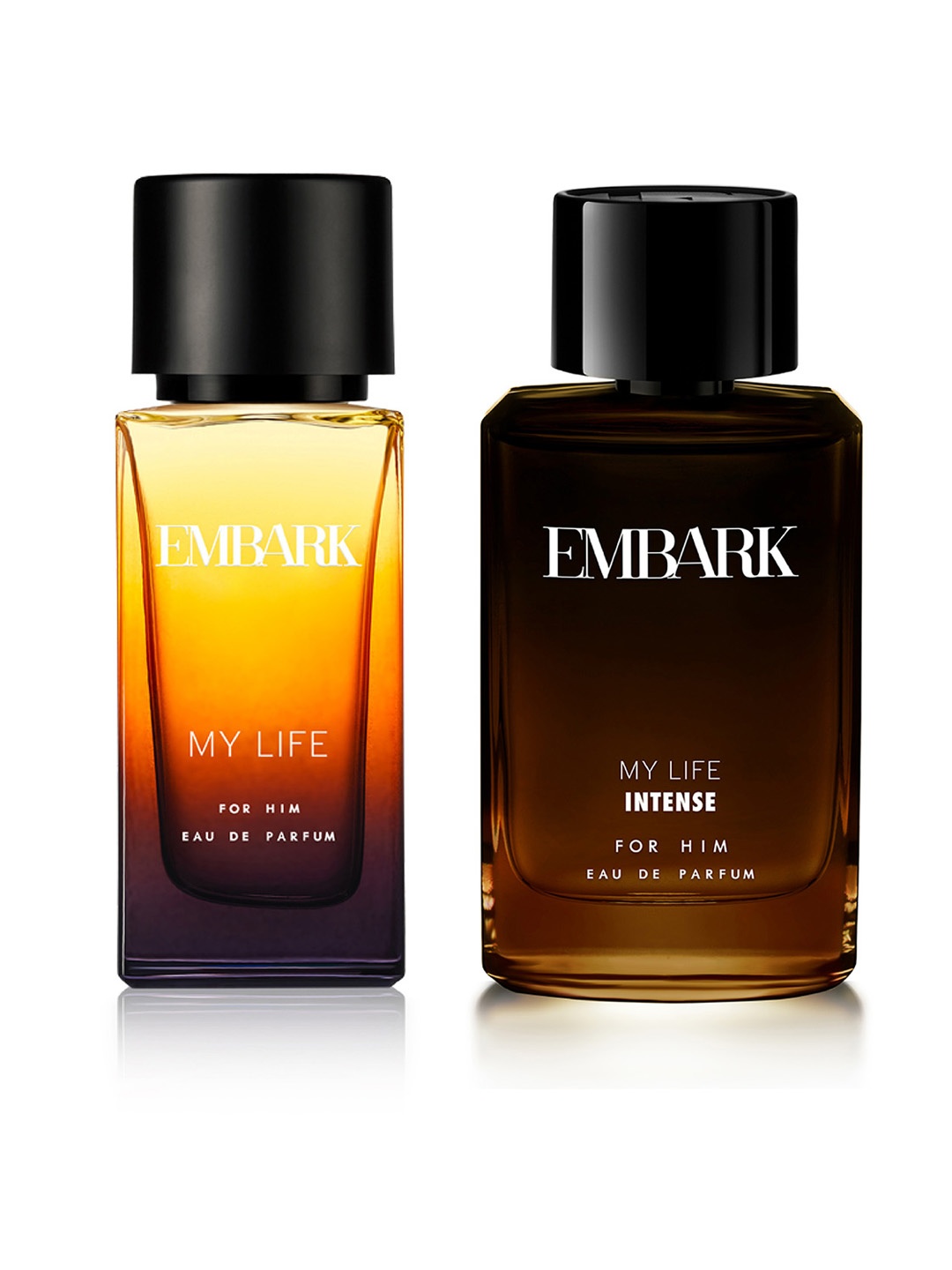 

EMBARK Men Set of 2 Eau De Parfum - My Life 30ml & My Life Intense 100ml, Brown