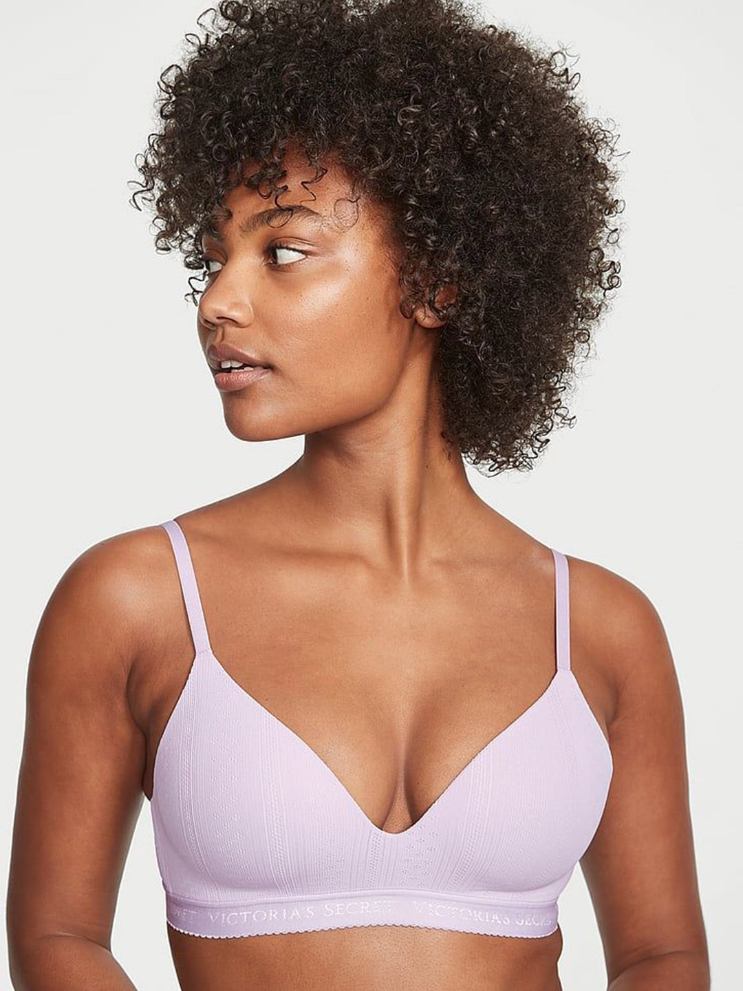 

Victoria's Secret Bra Medium Coverage Lightly Padded, Purple