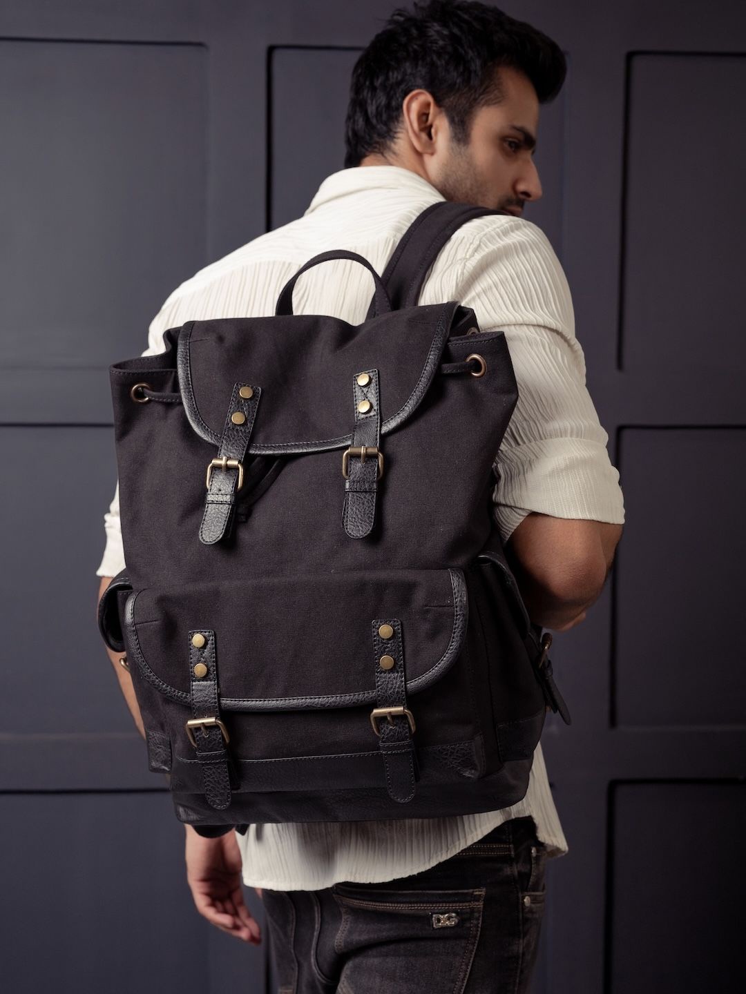 

Mona B Unisex Backpack, Black