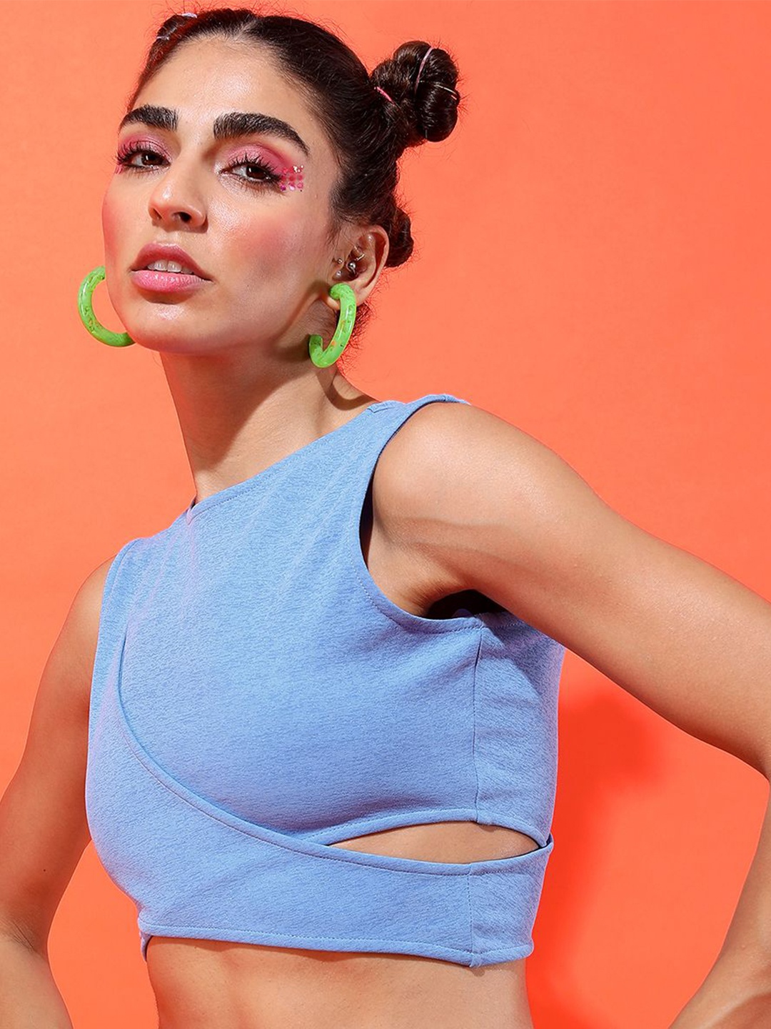 

Tokyo Talkies Top, Blue