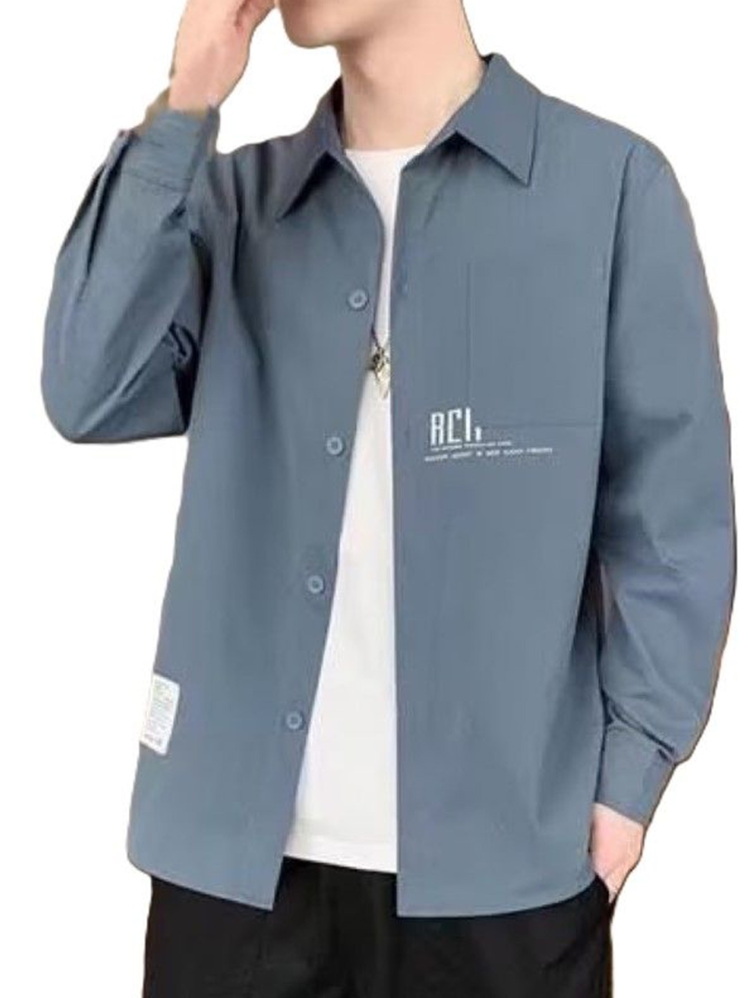 

StyleCast Men Opaque Casual Shirt, Blue