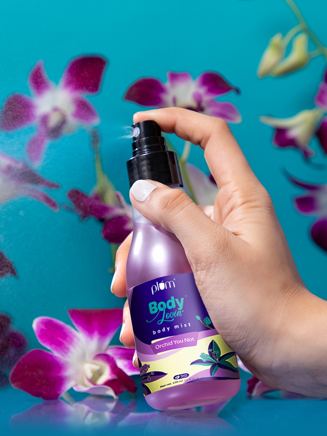 

Plum BodyLovin' Vegan Orchid-You-Not Body Mist - 100 ml, Purple