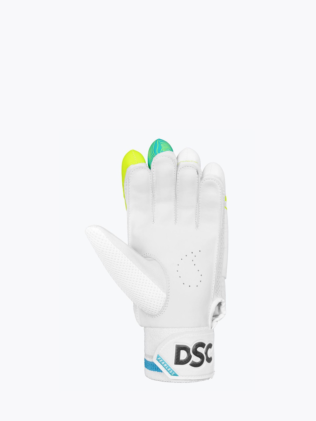 

DSC Unisex Leather Patterned Sports Gloves, Green