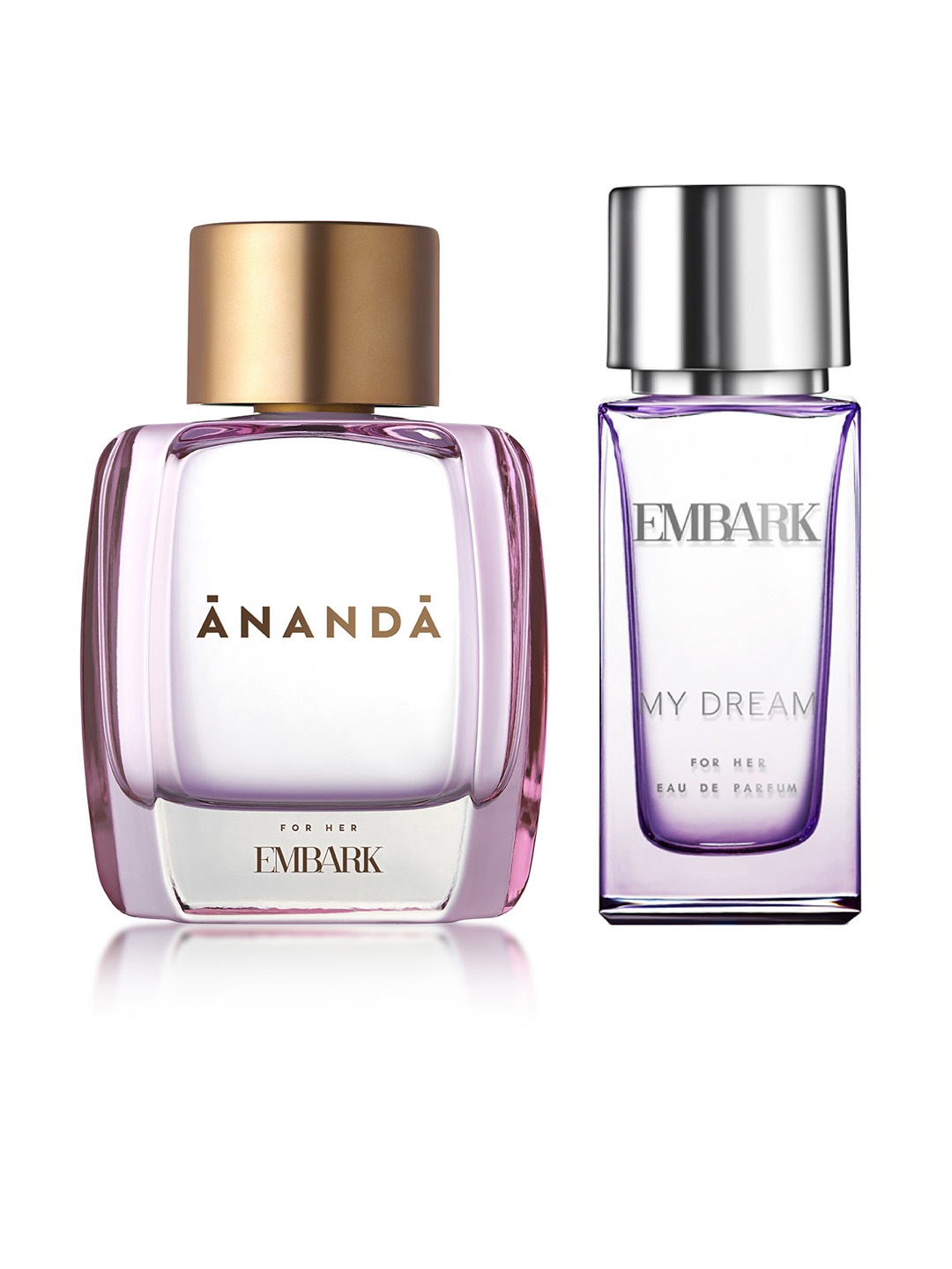 

EMBARK Women Set of 2 Eau De Parfum - Ananda 100ml & My Dream 30ml, Pink