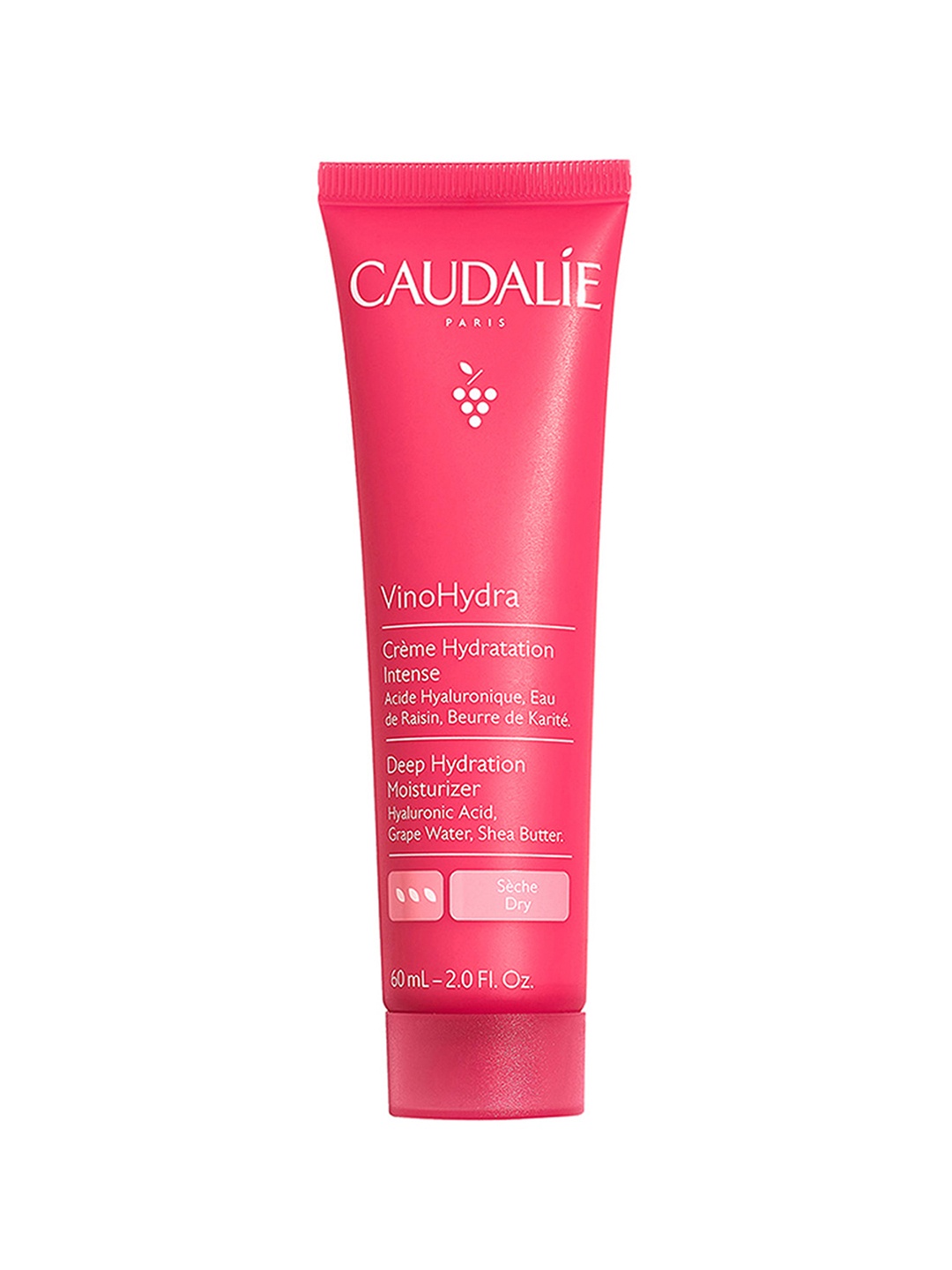 

Caudalie VinoHydra Deep Hydration Moisturizer 60ml, Pink