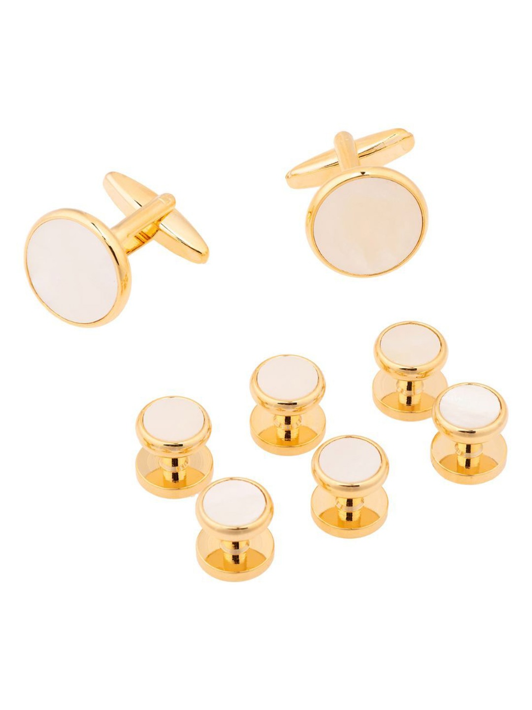 

The Tie Hub Cufflink, Gold