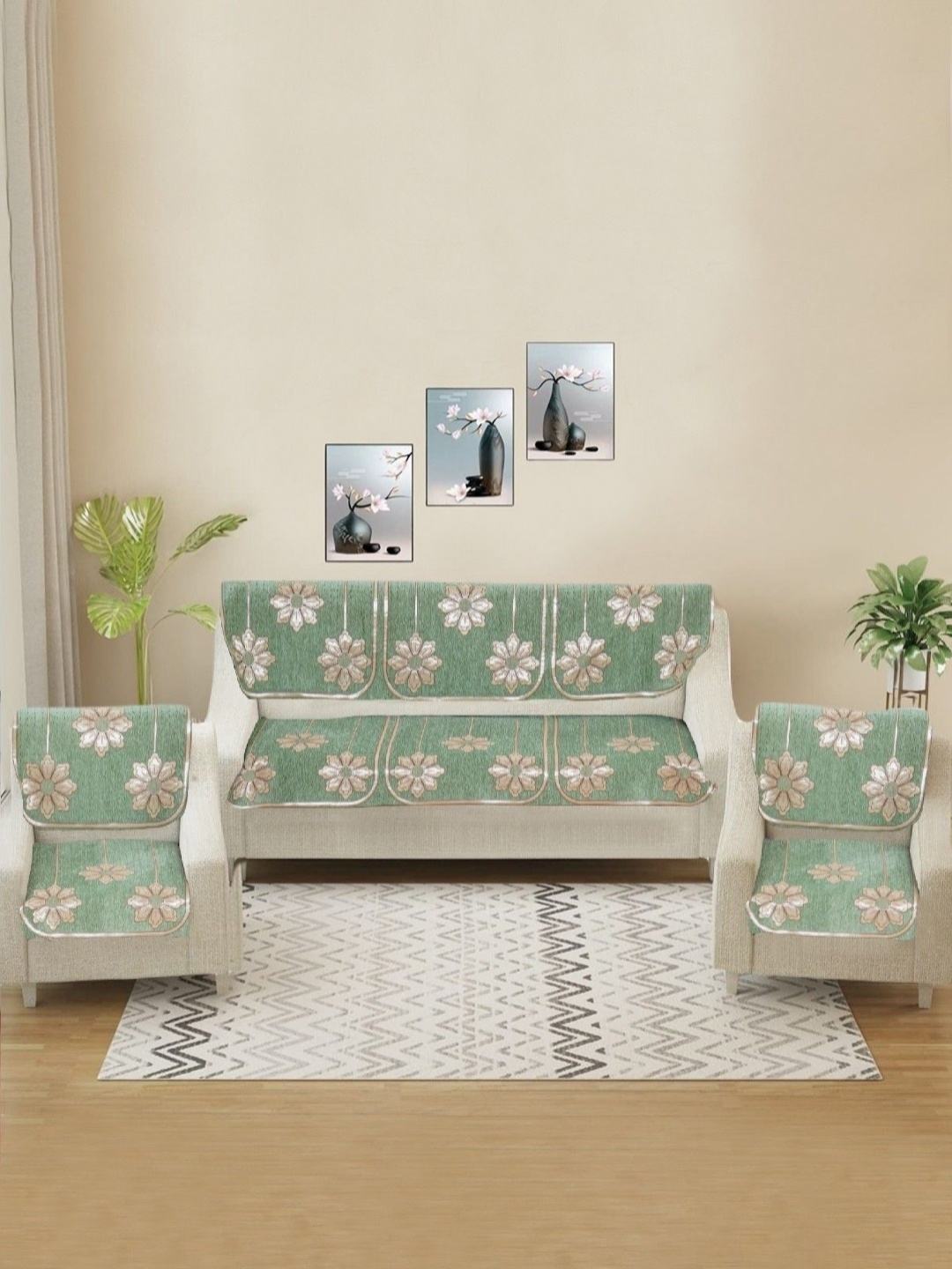 

BREVARD Lime Green Other Sofa Cover