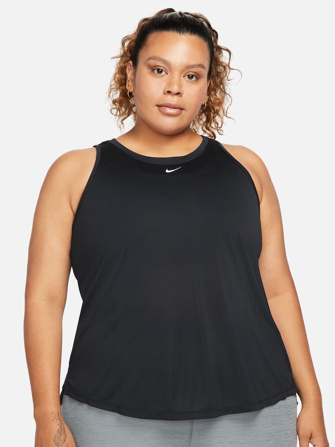 

Nike Dri-FIT One Women's Standard-Fit Tank (Plus Size), Black