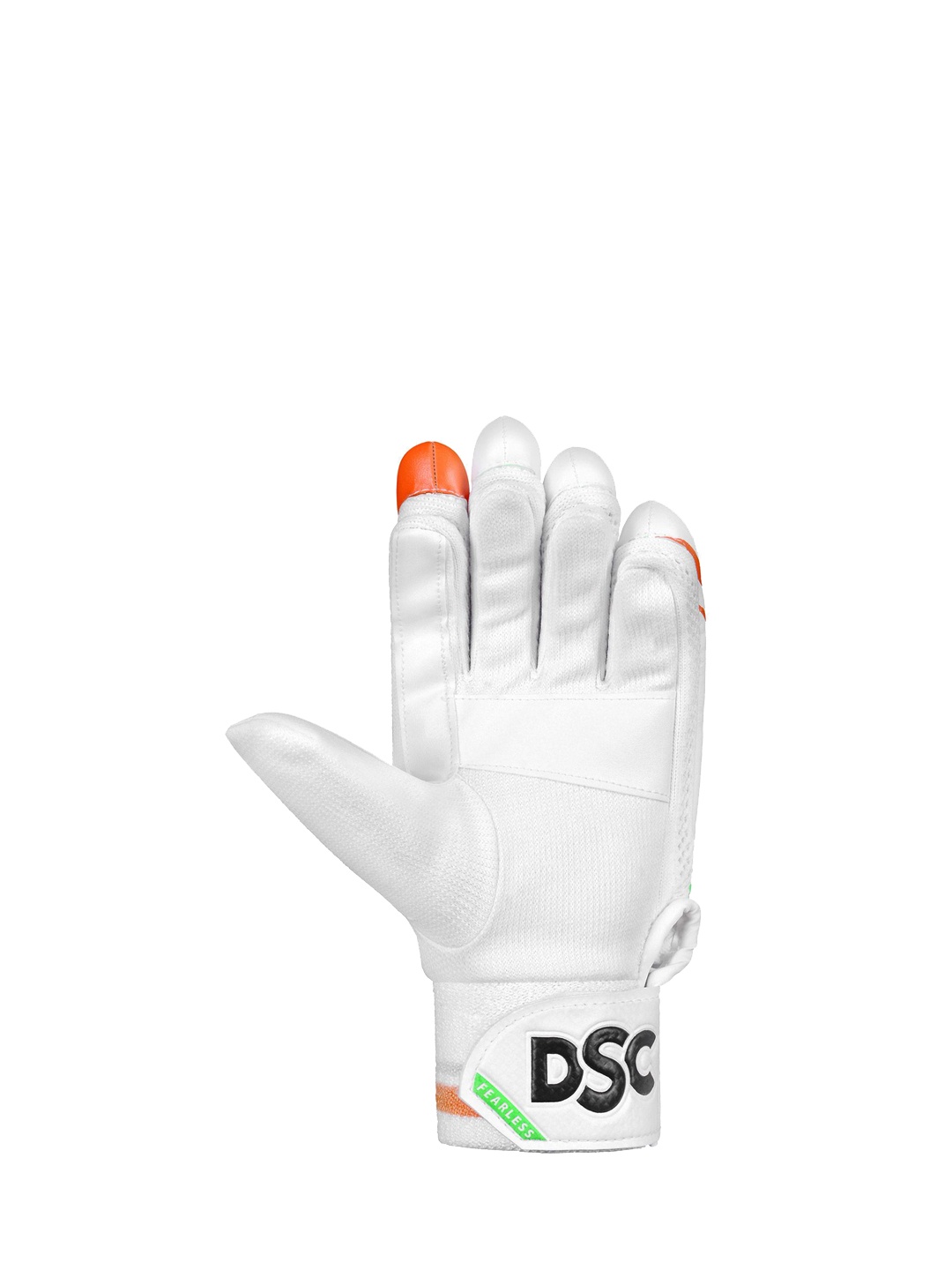 

DSC Unisex Patterned Leather Sports Gloves, White