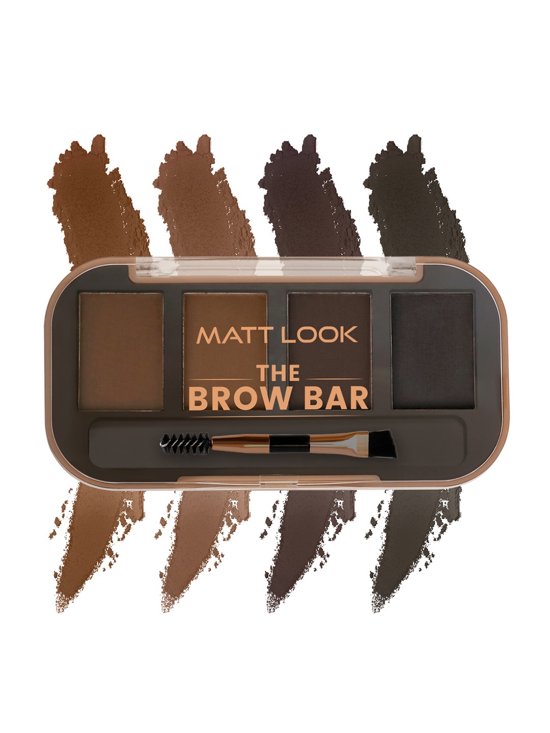 

MATTLOOK The Brow Bar Eyebrow Palette - 8g - Intense, Multi