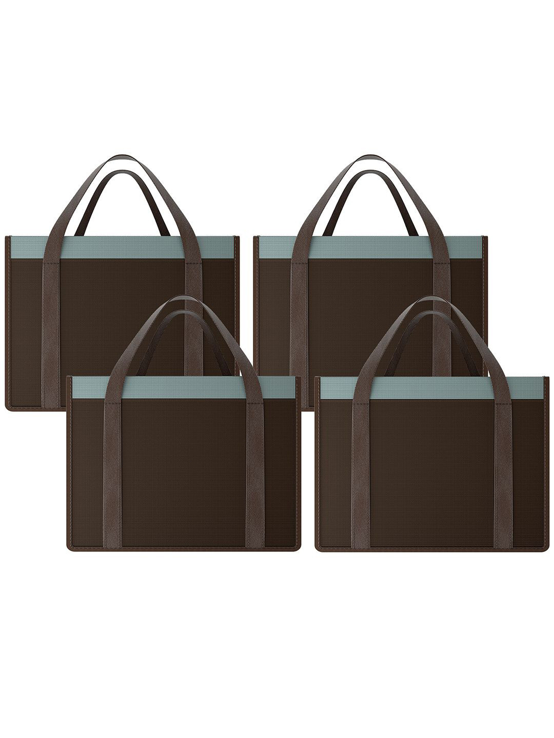 

Kuber Industries Brown Set of 4 Water Resistant Multi-Utility Organisers