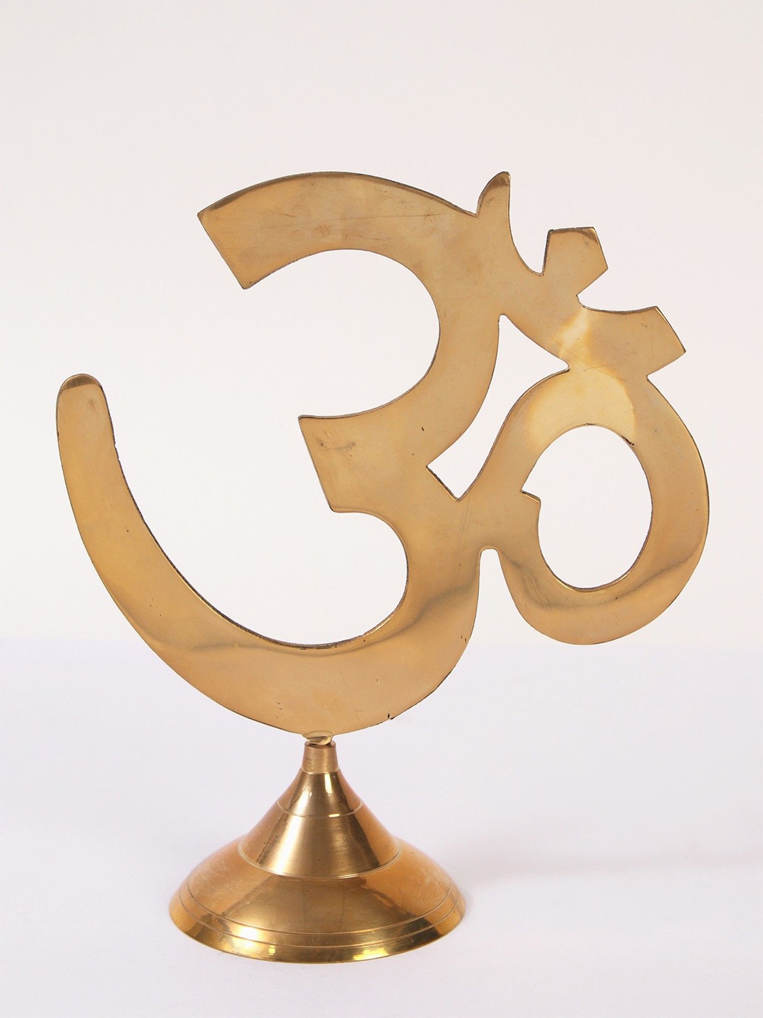 

Exotic India Yellow OM Figurine Showpiece