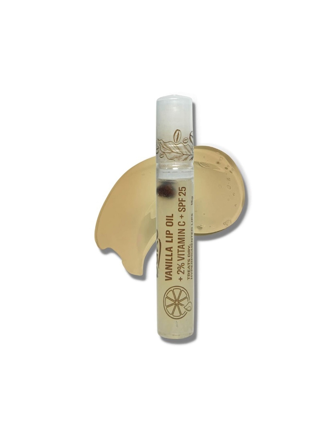 

BAKE Vanilla 2% Vitamin-C With SPF25 Lip Oil- 15g, Transparent