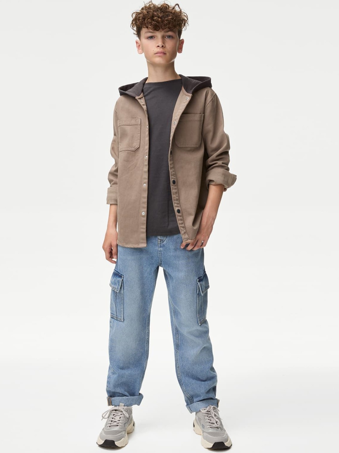 

Marks & Spencer Boys Opaque Casual Shirt, Brown