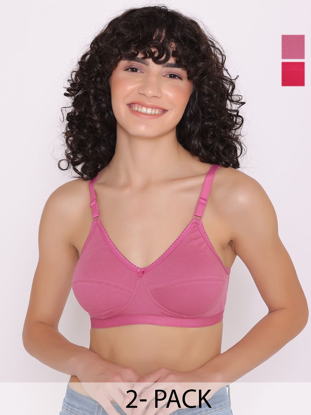 

INKURV Bra Full Coverage, Pink