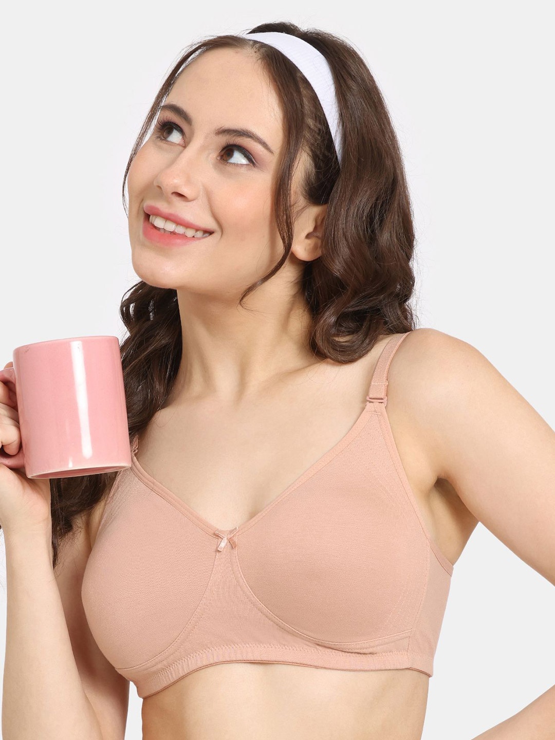 

Rosaline by Zivame Bra Full Coverage, Pink