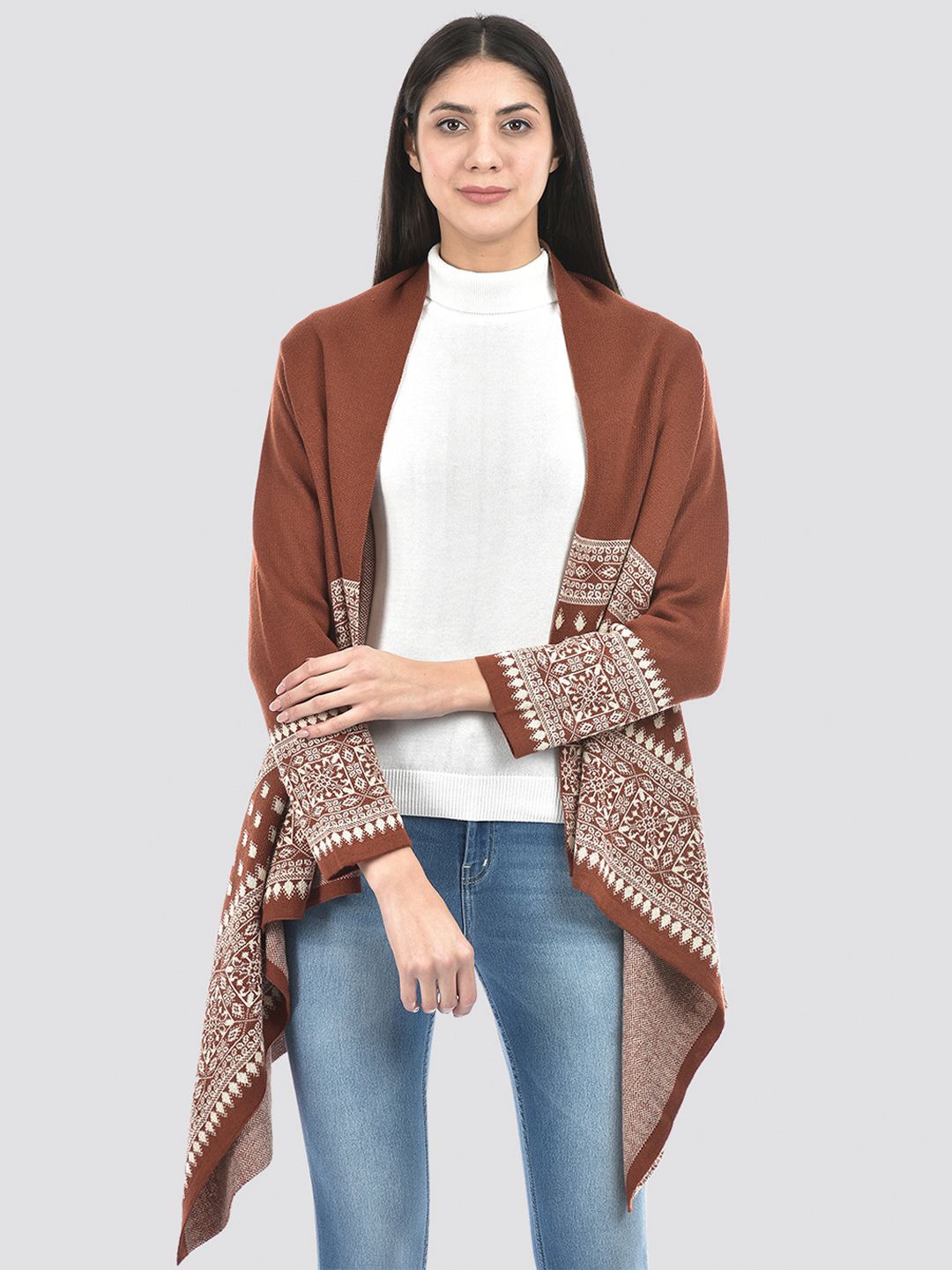 

American Eye Women Shrug, Brown