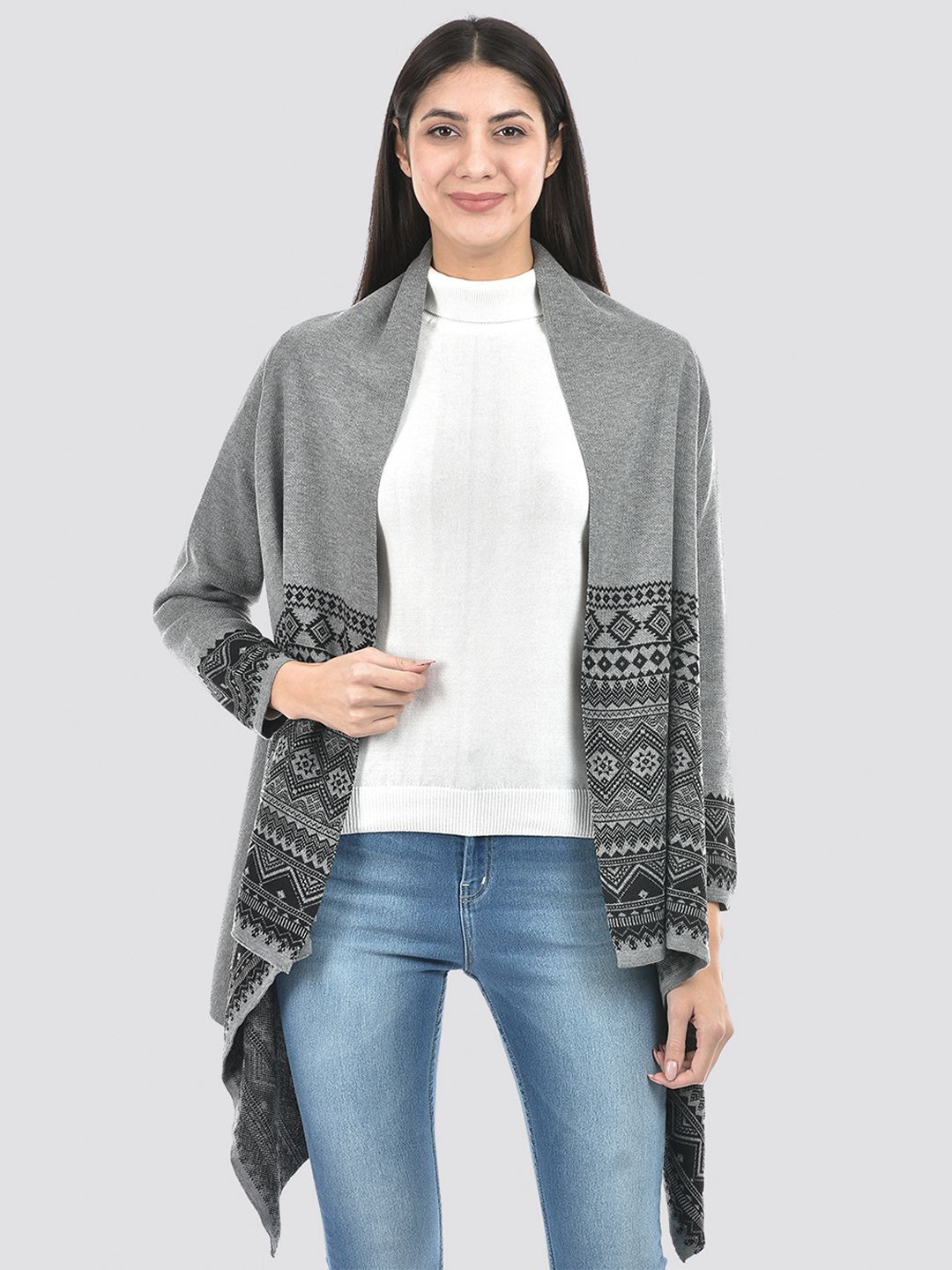 

American Eye Women Shrug, Grey