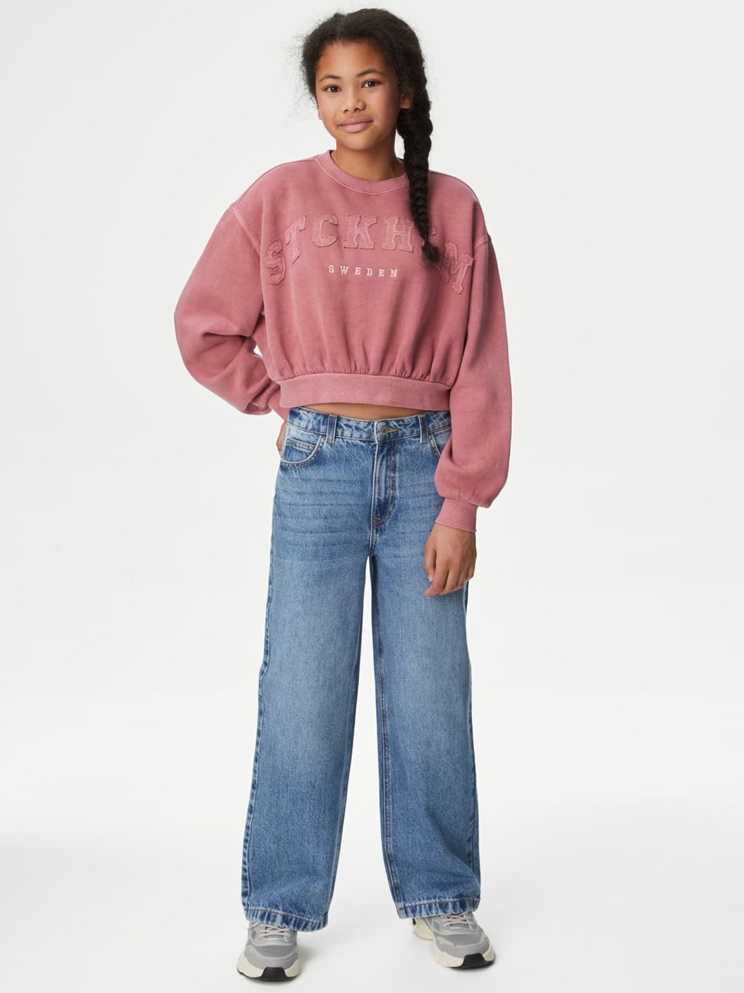 

Marks & Spencer Girls Sweatshirt, Pink