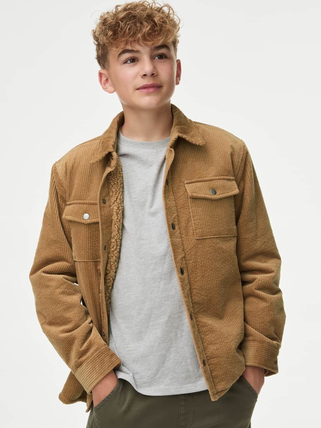 

Marks & Spencer Boys Opaque Casual Shirt, Brown